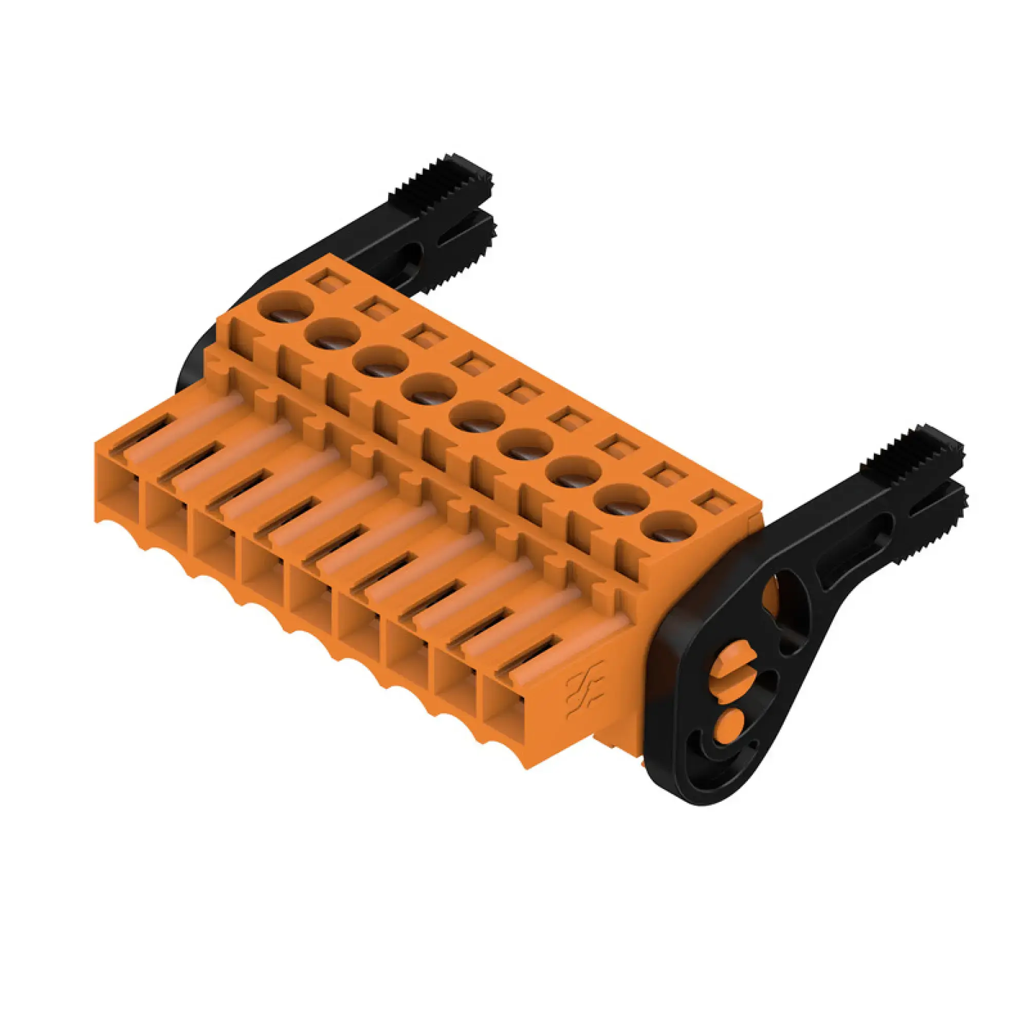 Weidmüller 1687720000 PCB connector (wire connection), 160 V, 17 A, Pitch in mm: 3.50, 1.5 mm², Number of poles: 9, Clamping yoke connection, Box (img_001)