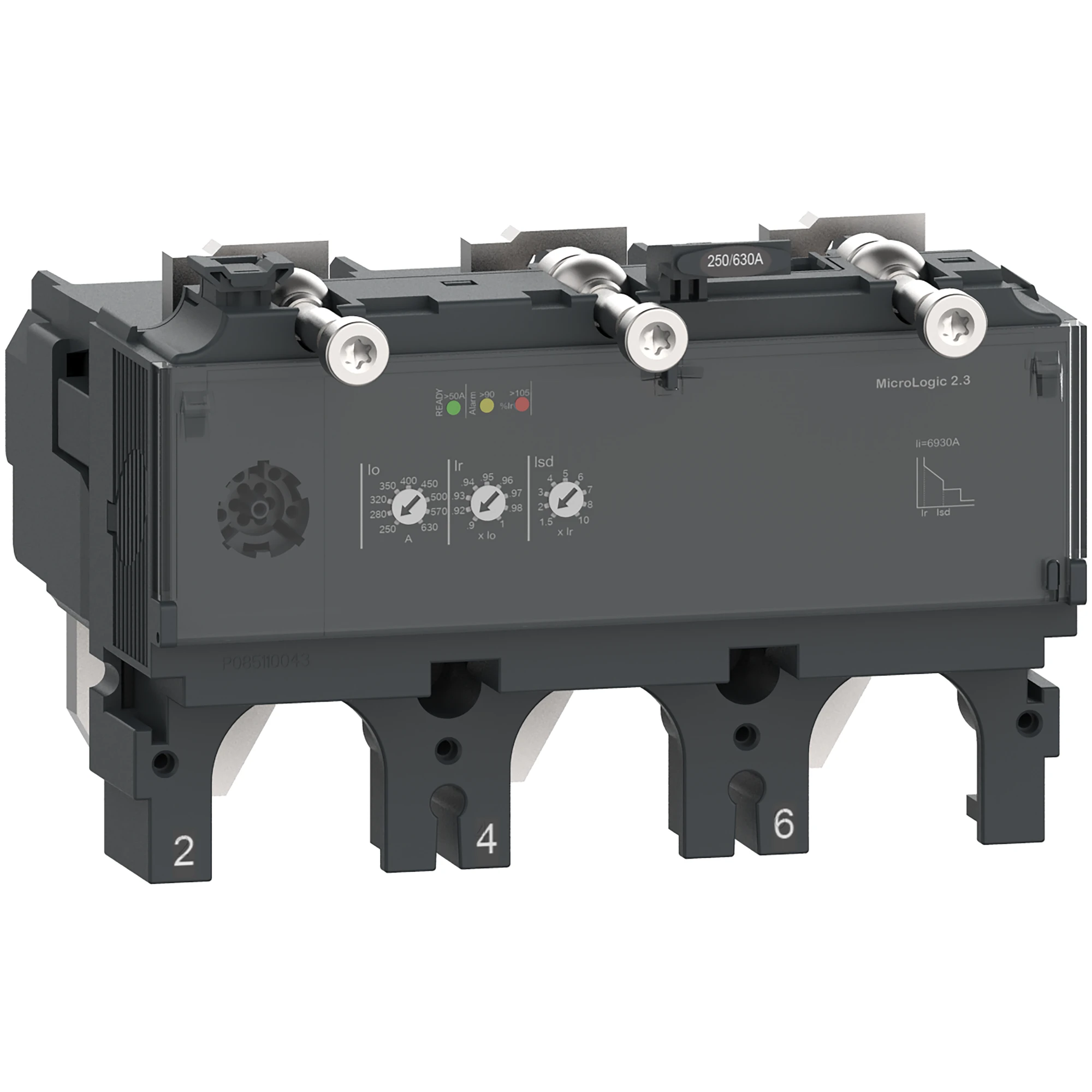 Schneider Electric C6332D630 Electronic Trip Unit MicroLogic 2.3 630A 3P3D for Compact NSX630 Circuit Breaker (img_001)