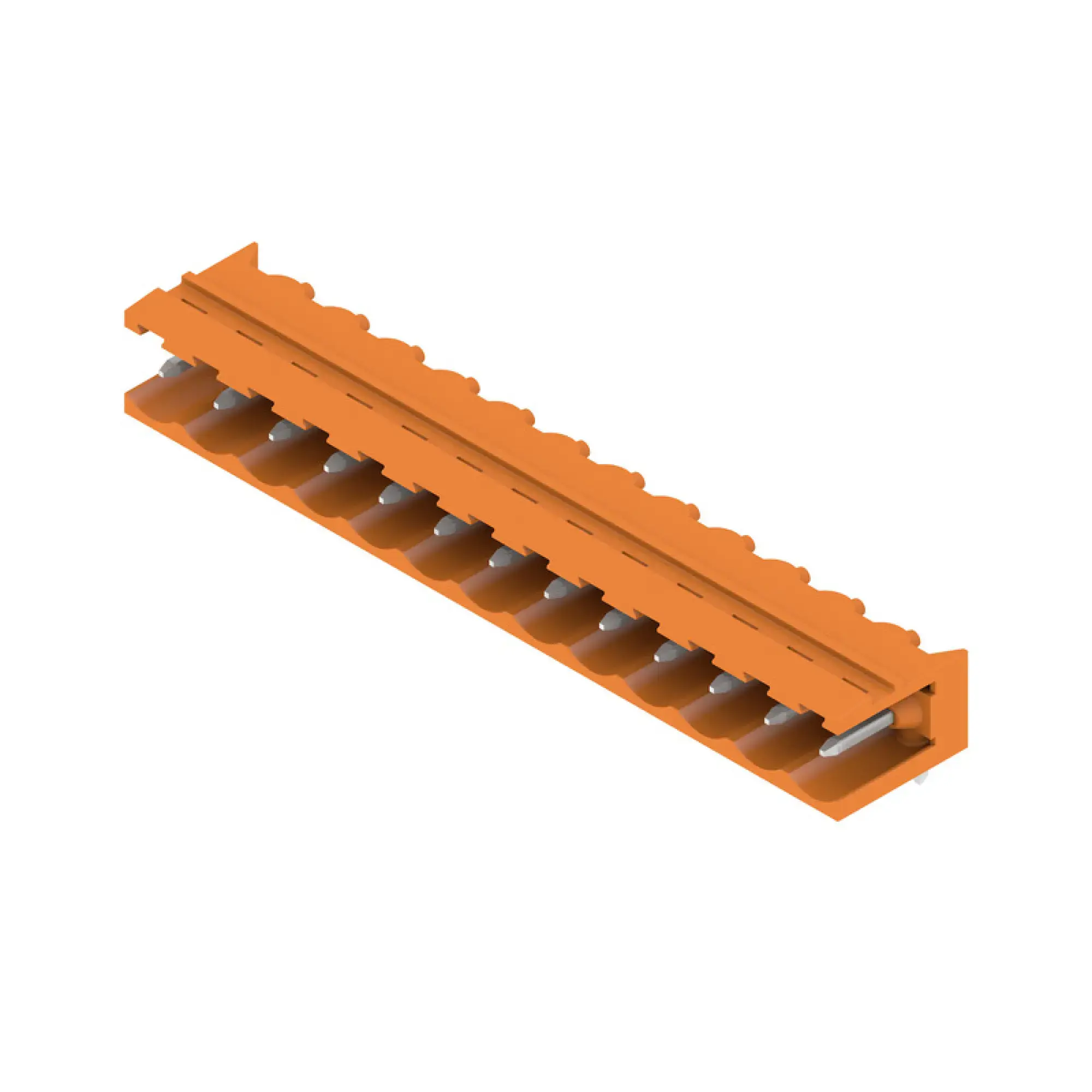 Weidmüller 1146970000 PCB connector (board connection), 320 V, 24 A, Pitch in mm: 5.08, Number of poles: 13, THT solder connection, Box (img_001)