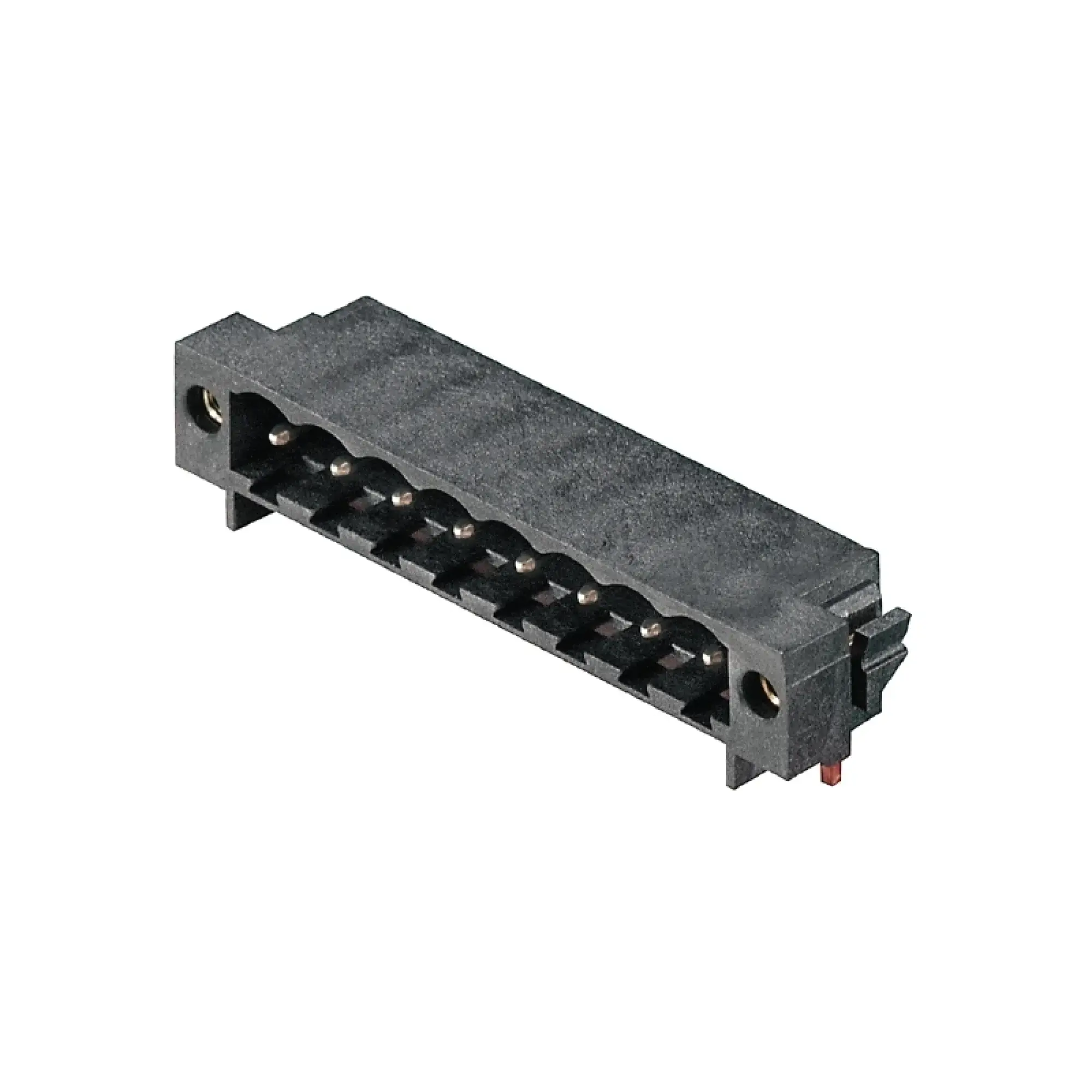 Weidmüller 1877500000 PCB connector (board connection), 320 V, 27.5 A, Pitch in mm: 5.08, Number of poles: 8, THT/THR solder connection, Box (img_001)