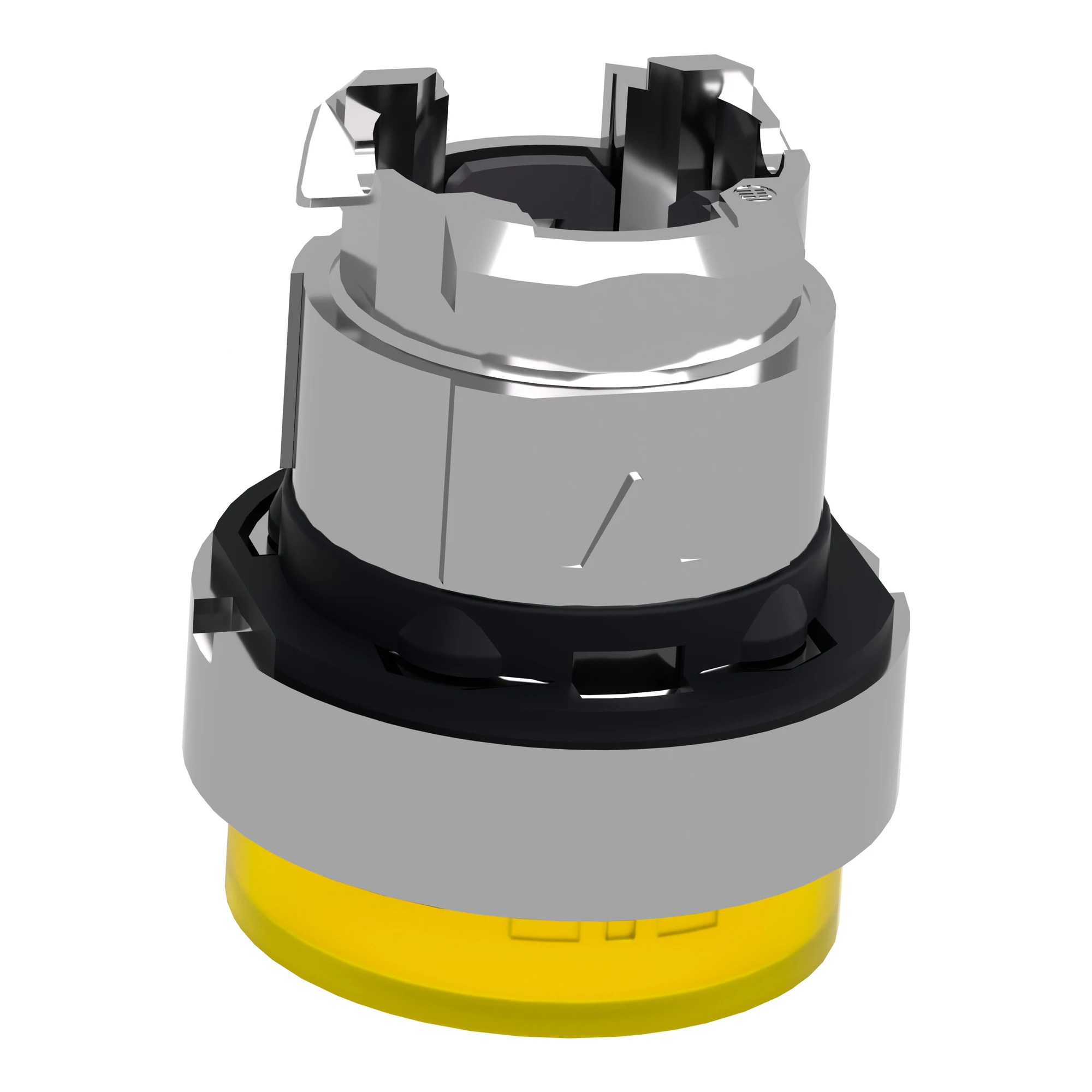 Schneider Electric ZB4BW183 Illuminated push-button, front element, Harmony XB4, metal, 22mm, yellow, protruding, unlabeled, for universal LED (img_007) Schneider Electric ZB4BW183 Illuminated push-button, front element, Harmony XB4, metal, 22mm, yellow, protruding, unlabeled, for universal LED (img_007)