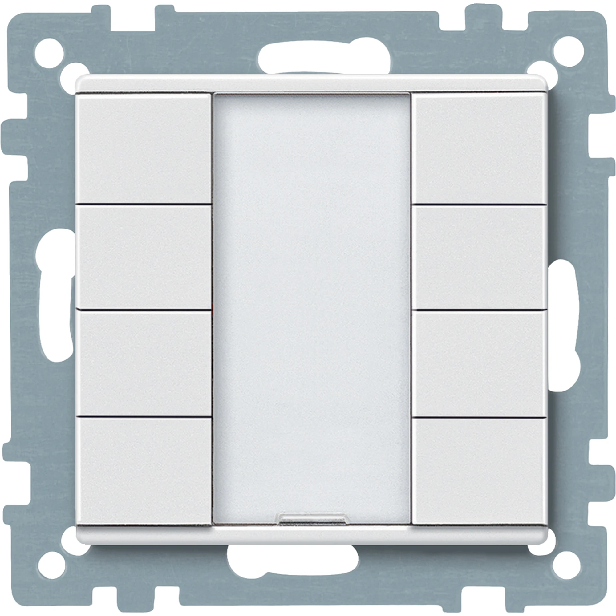 Schneider Electric MTN627819 Quadruple switch plus, polar white, System M (img_001) Schneider Electric MTN627819 Quadruple switch plus, polar white, System M (img_001)