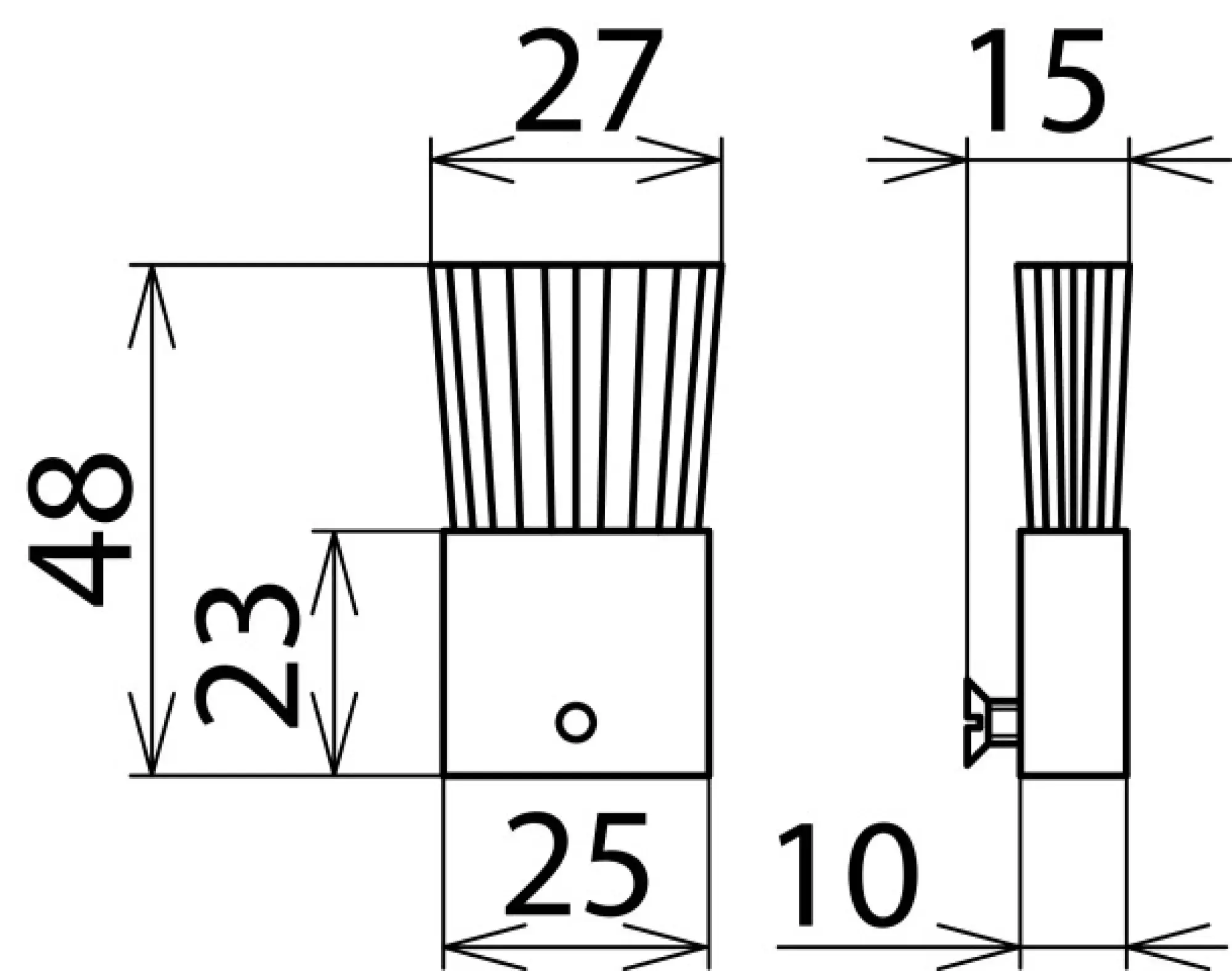 Dehn 785595 Spare brush for cleaning nozzles 25mm for NS dry cleaning set -1000V (img_002) Dehn 785595 Spare brush for cleaning nozzles 25mm for NS dry cleaning set -1000V (img_002)