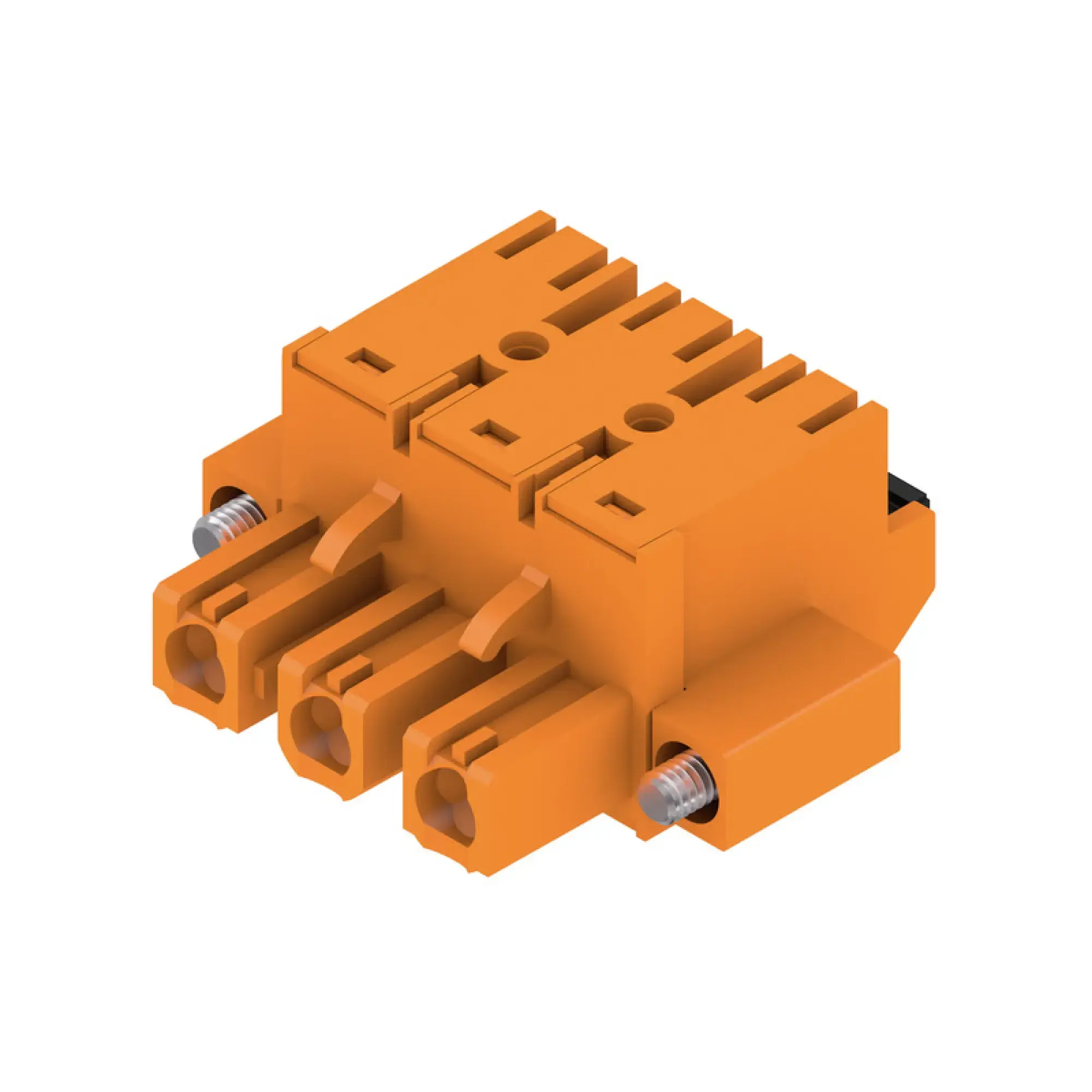 Weidmüller 1043880000 PCB connector (wire connection), 1000 V, 29 A, Pitch in mm: 7.62, 2.5 mm², Number of poles: 3, PUSH IN with actuator, Box (img_001)