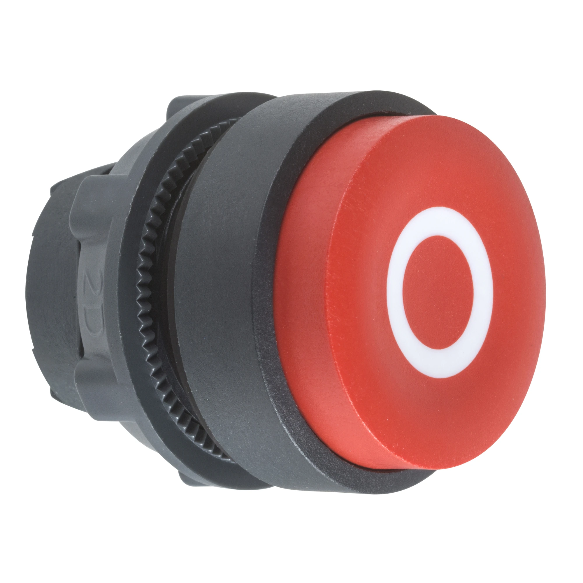 Schneider Electric ZB5AL432 Pushbutton, front element, Harmony XB5, plastic, 22mm, red, protruding, labeled O, momentary (img_001) Schneider Electric ZB5AL432 Pushbutton, front element, Harmony XB5, plastic, 22mm, red, protruding, labeled O, momentary (img_001)