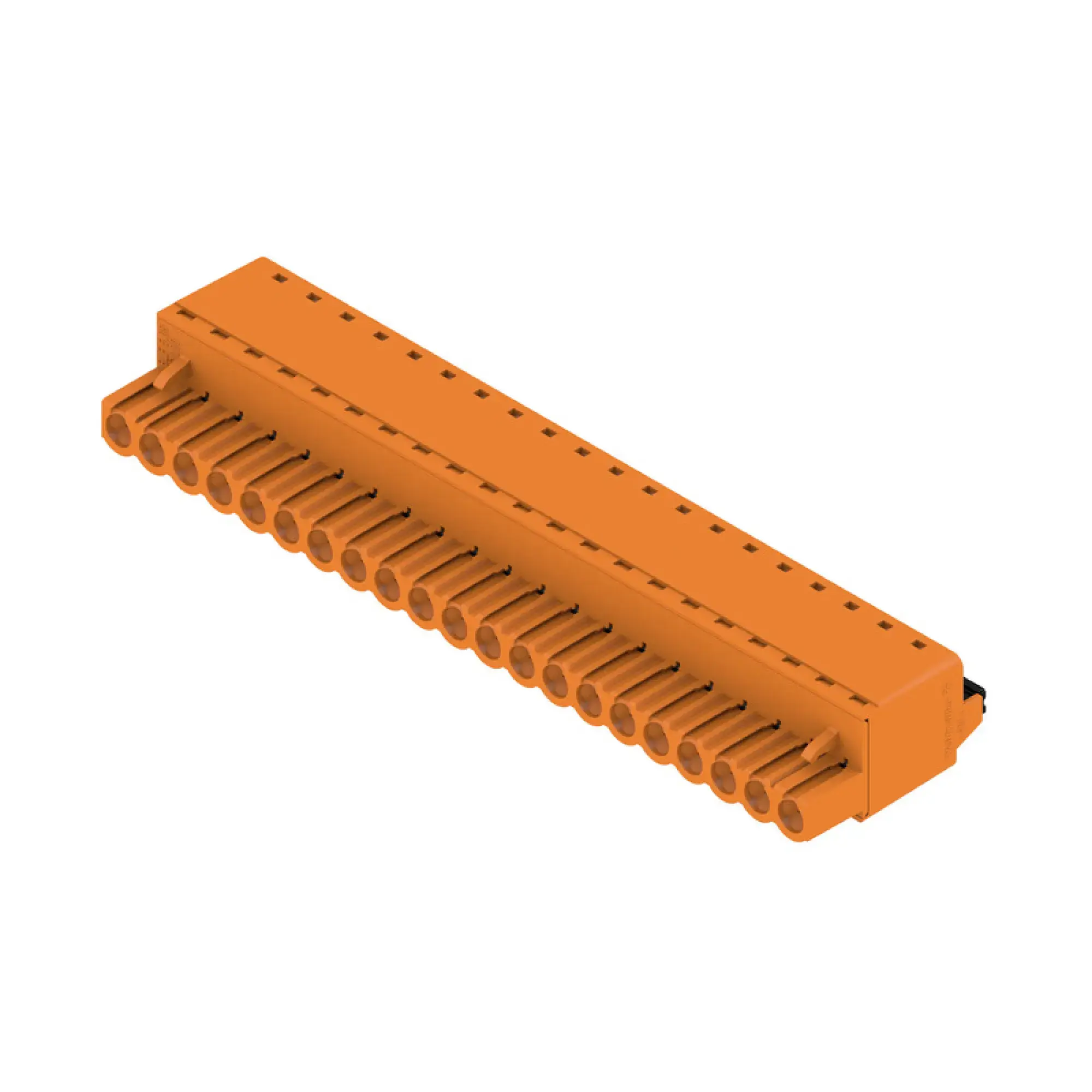 Weidmüller 1013890000 PCB connector (wire connection), 320 V, 24 A, Pitch in mm: 5.08, 3.31 mm², Number of poles: 21, PUSH IN with actuator, Box (img_001)