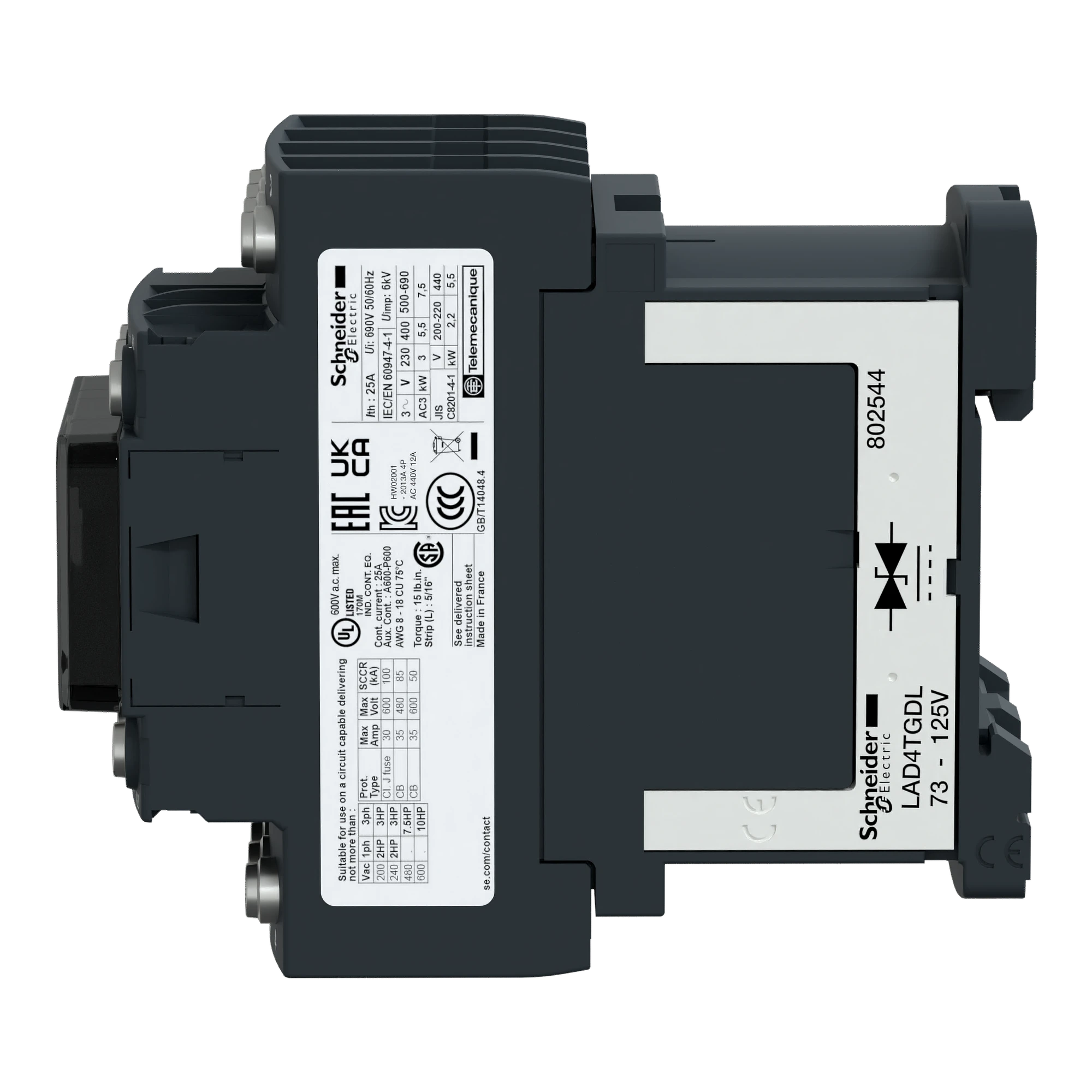 Schneider Electric LC1D1286FD Power contactor LC1D 4p, +1NO+1NC, coil 110 V DC (img_005) Schneider Electric LC1D1286FD Power contactor LC1D 4p, +1NO+1NC, coil 110 V DC (img_005)