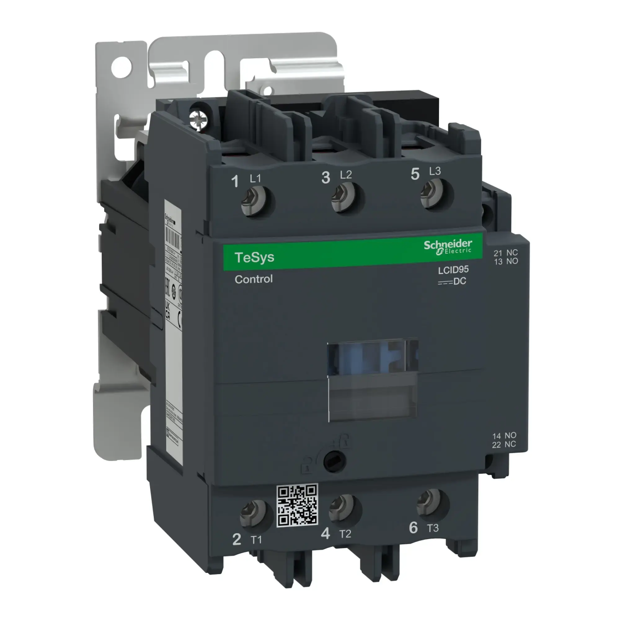 Schneider Electric LC1D95SD Power contactor LC1D 3p, +1NO+1NC, 45 kW, 95 A, 400 V AC3, coil 72 V DC (img_002)