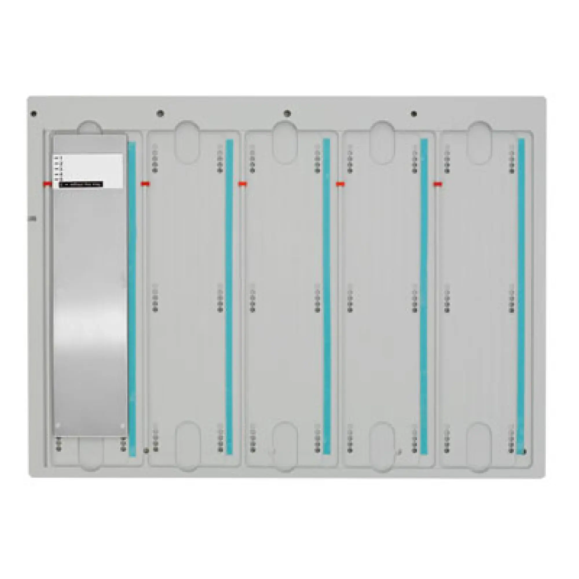 Weidmüller 1924360000 Holder (printer), Marker type: Multicard, Plotter MCP Plus mounting plate for MultiCard marker (img_001) Weidmüller 1924360000 Holder (printer), Marker type: Multicard, Plotter MCP Plus mounting plate for MultiCard marker (img_001)
