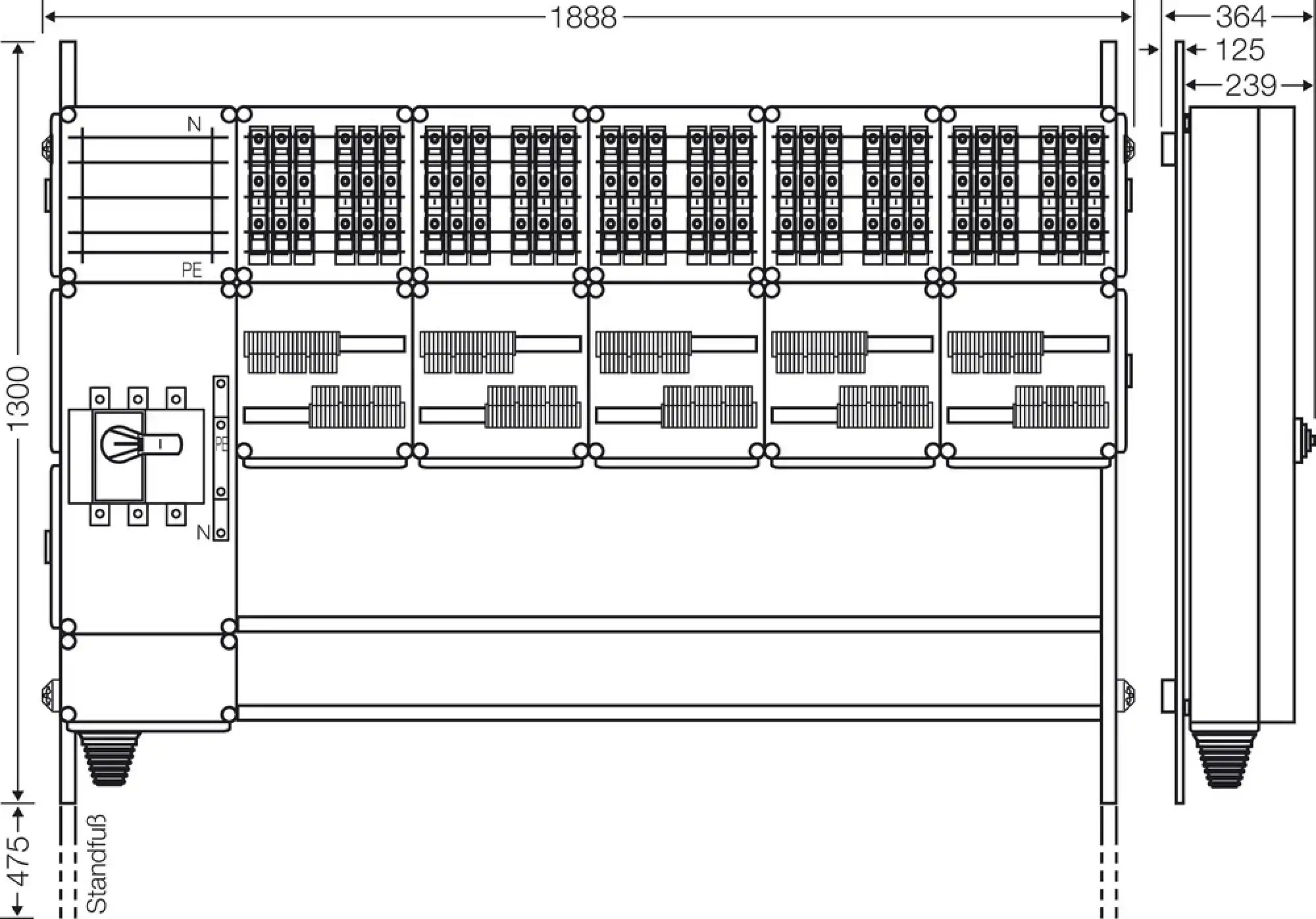 Hensel 65000101 Ladeverteiler für bis zu 30 Ladepunkte à 11kW Mi EV 11kW 30000 (img_003)