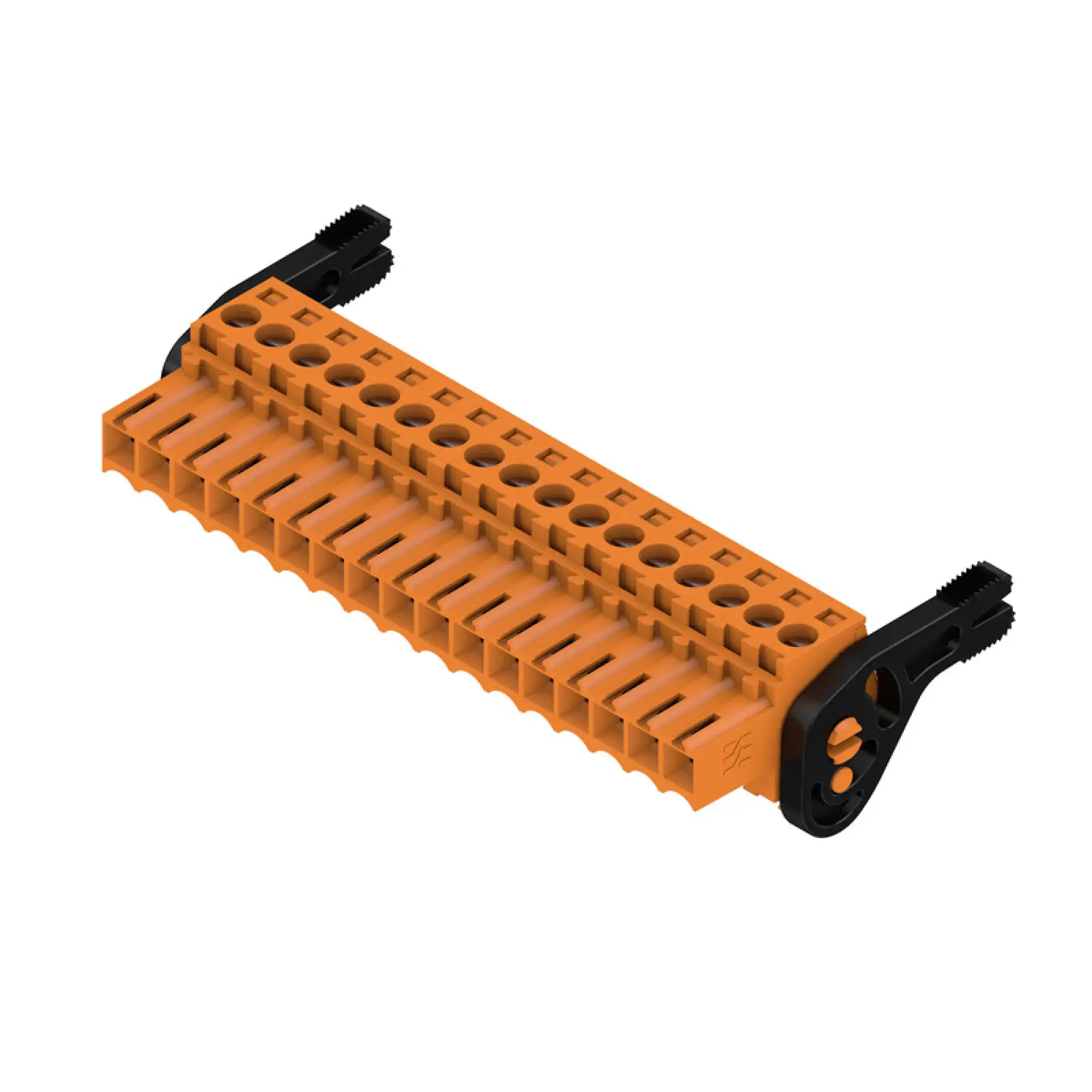 Weidmüller 1687800000 PCB connector (wire connection), 160 V, 17 A, Pitch in mm: 3.50, 1.5 mm², Number of poles: 17, Clamping yoke connection, Box (img_001)