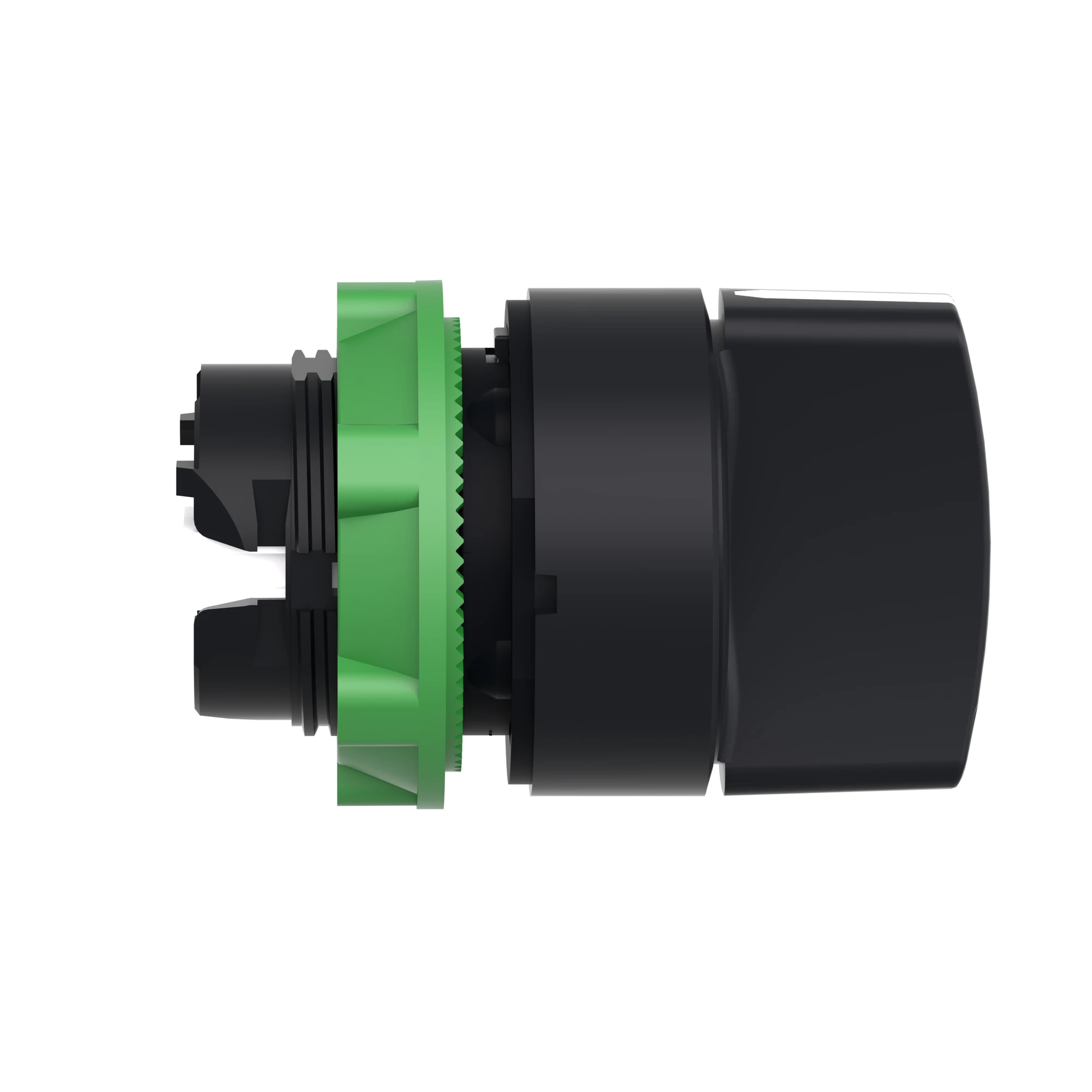 Schneider Electric ZB5AD7 Selector Switch, Front Element, Harmony XB5, Plastic, 22mm, Black, 3 Positions, Center Right Latching (img_003)