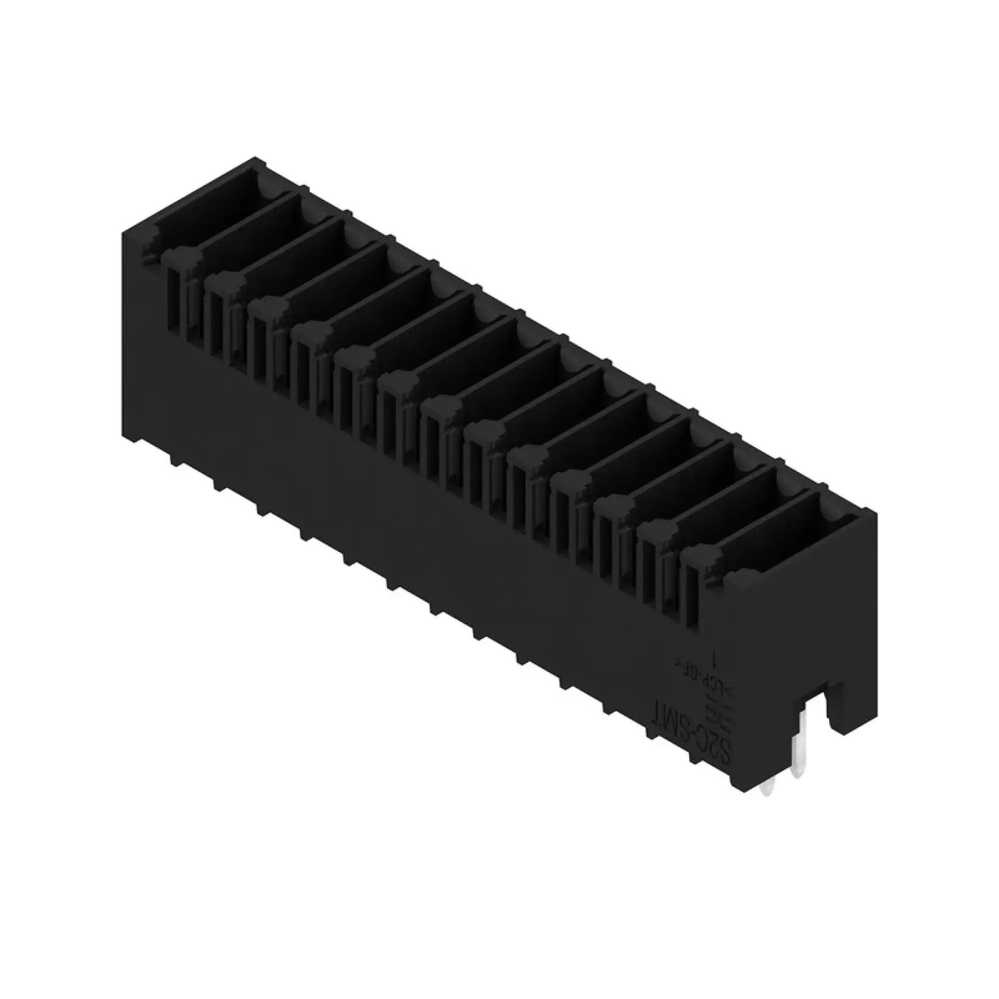 Weidmüller 1290160000 PCB connector (board connection), 160 V, 13.4 A, Pitch in mm: 3.50, Number of poles: 28, THT/THR solder connection, Box (img_001)