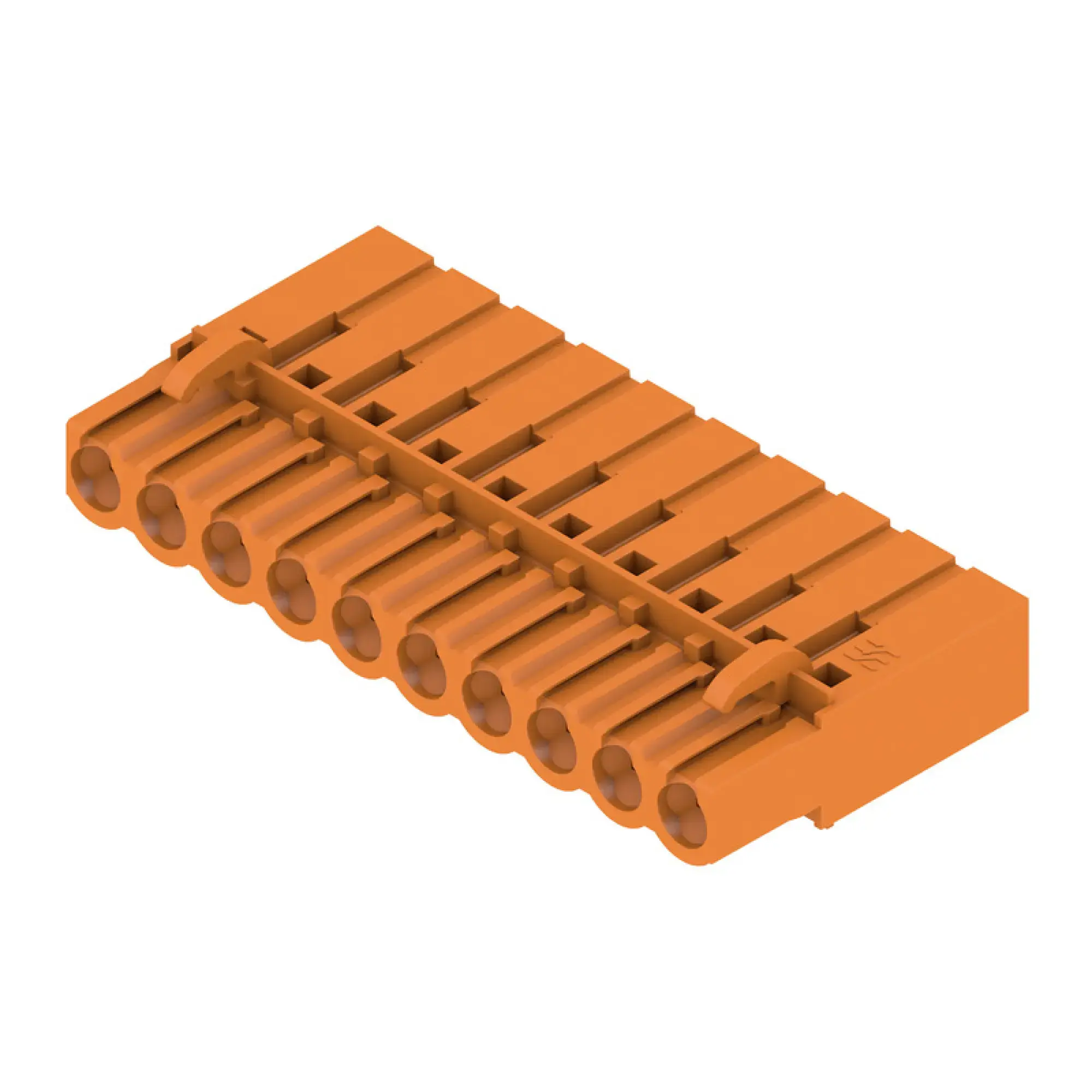 Weidmüller 1610570000 PCB connector (wire connection), 320 V, 21 A, Pitch in mm: 5.08, 2.5 mm², Number of poles: 10, Crimp connection, Box (img_001)