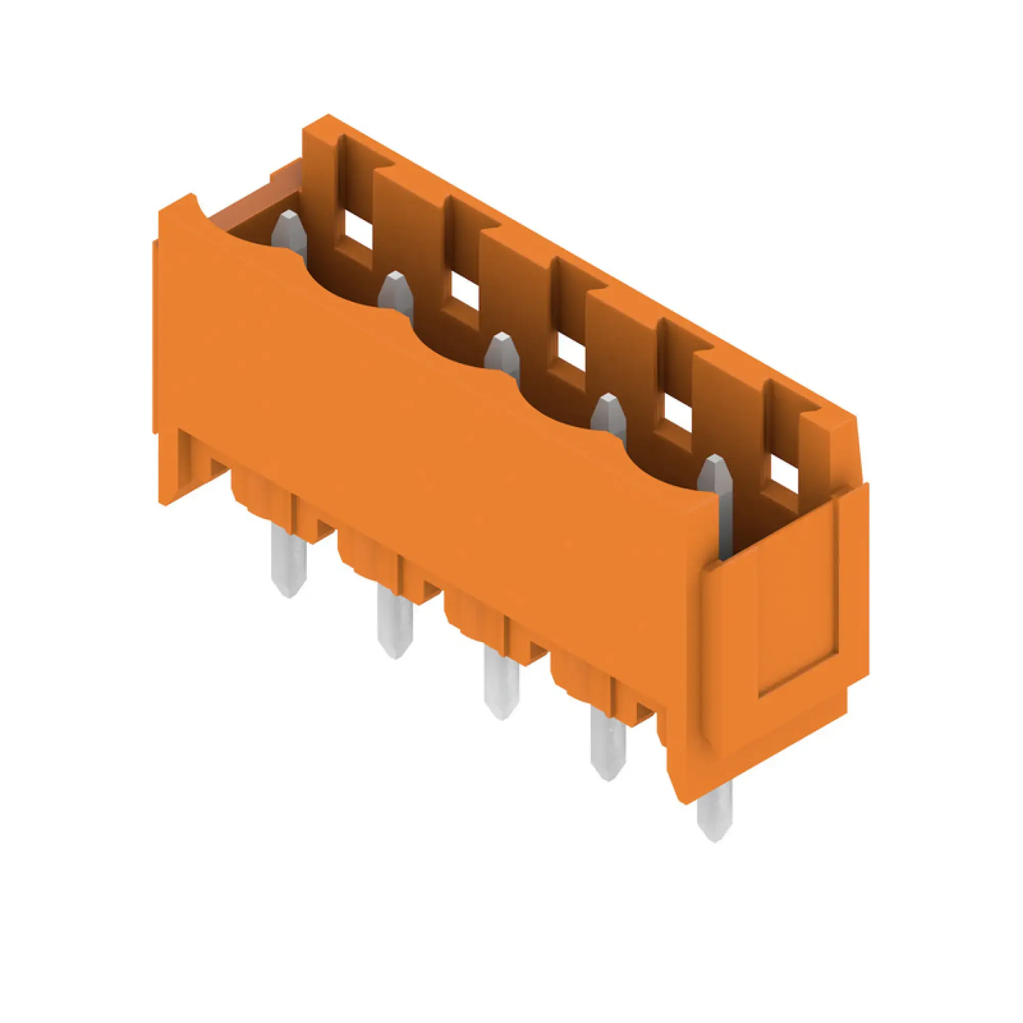 Weidmüller 2496220000 PCB connector (board connection), 320 V, 24 A, Pitch in mm: 5.08, Number of poles: 5, THT solder connection, Box (img_001) Weidmüller 2496220000 PCB connector (board connection), 320 V, 24 A, Pitch in mm: 5.08, Number of poles: 5, THT solder connection, Box (img_001)