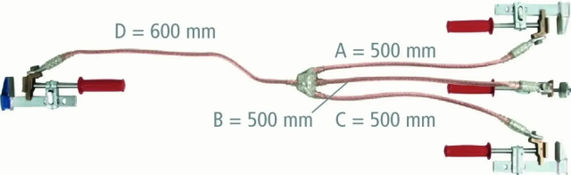 Dehn VQKTK4T Three-pole earthing and short-circuiting device 25mm² with clamps (img_001) Dehn VQKTK4T Three-pole earthing and short-circuiting device 25mm² with clamps (img_001)