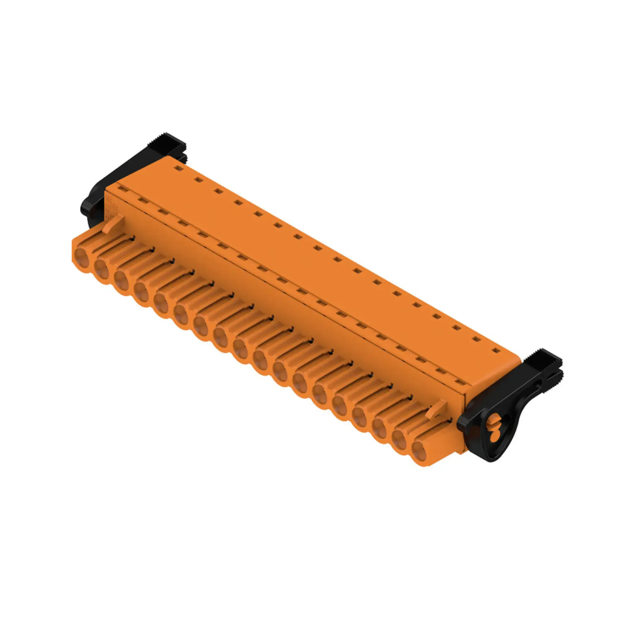 Weidmüller 1014550000 PCB connector (wire connection), 320 V, 24 A, Pitch in mm: 5.08, 3.31 mm², Number of poles: 18, PUSH IN with actuator, Box (img_001)