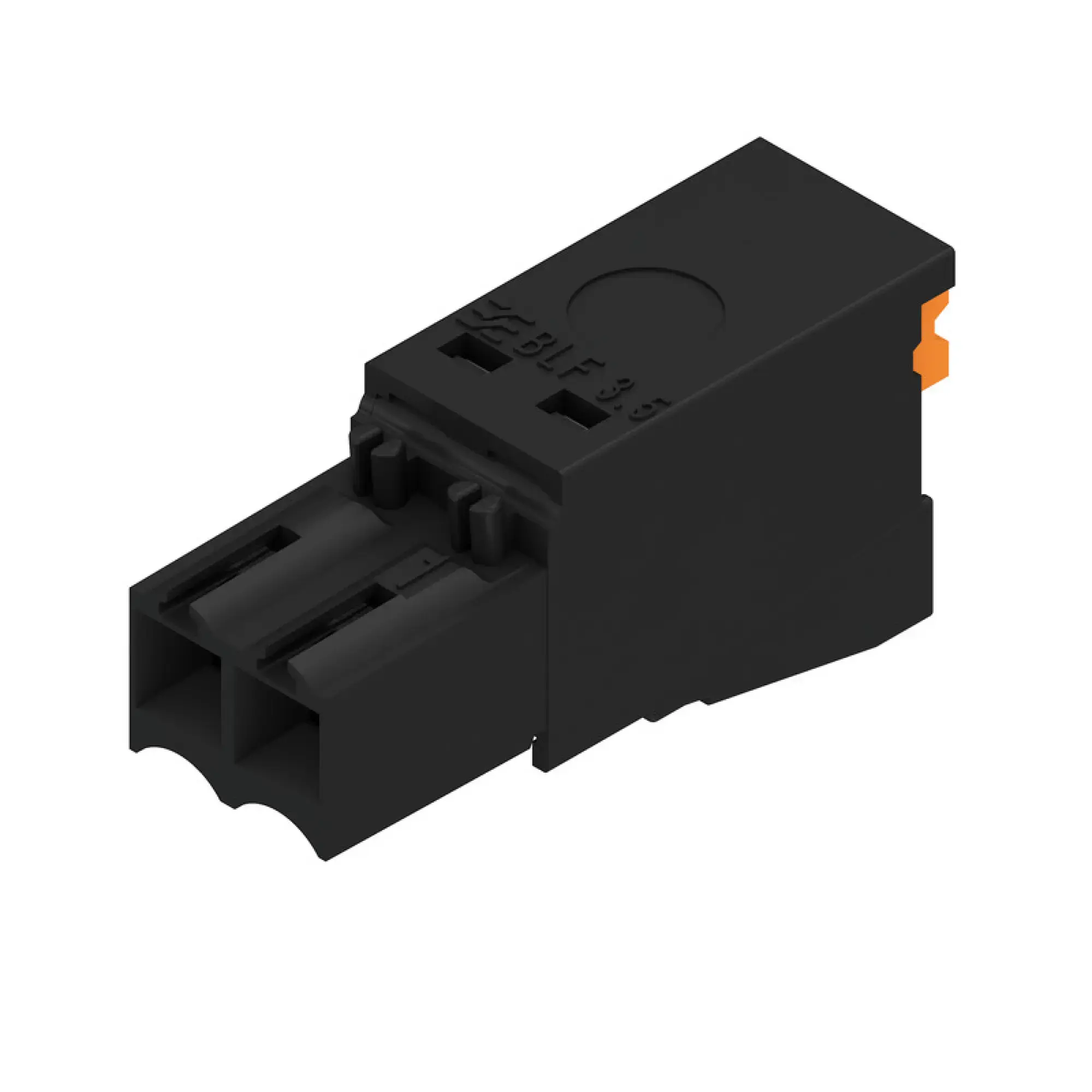 Weidmüller 2537890000 PCB connector (wire connection), 160 V, 17.5 A, Pitch in mm: 3.50, 1.5 mm², Number of poles: 2, PUSH IN with actuator, Box (img_001)