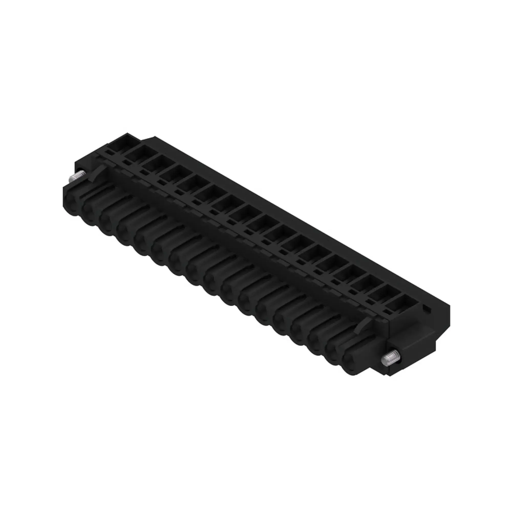 Weidmüller 1950190000 PCB connector (wire connection), 320 V, 23 A, Pitch in mm: 5.08, 4 mm², Number of poles: 17, Clamping yoke connection, Box (img_001) Weidmüller 1950190000 PCB connector (wire connection), 320 V, 23 A, Pitch in mm: 5.08, 4 mm², Number of poles: 17, Clamping yoke connection, Box (img_001)