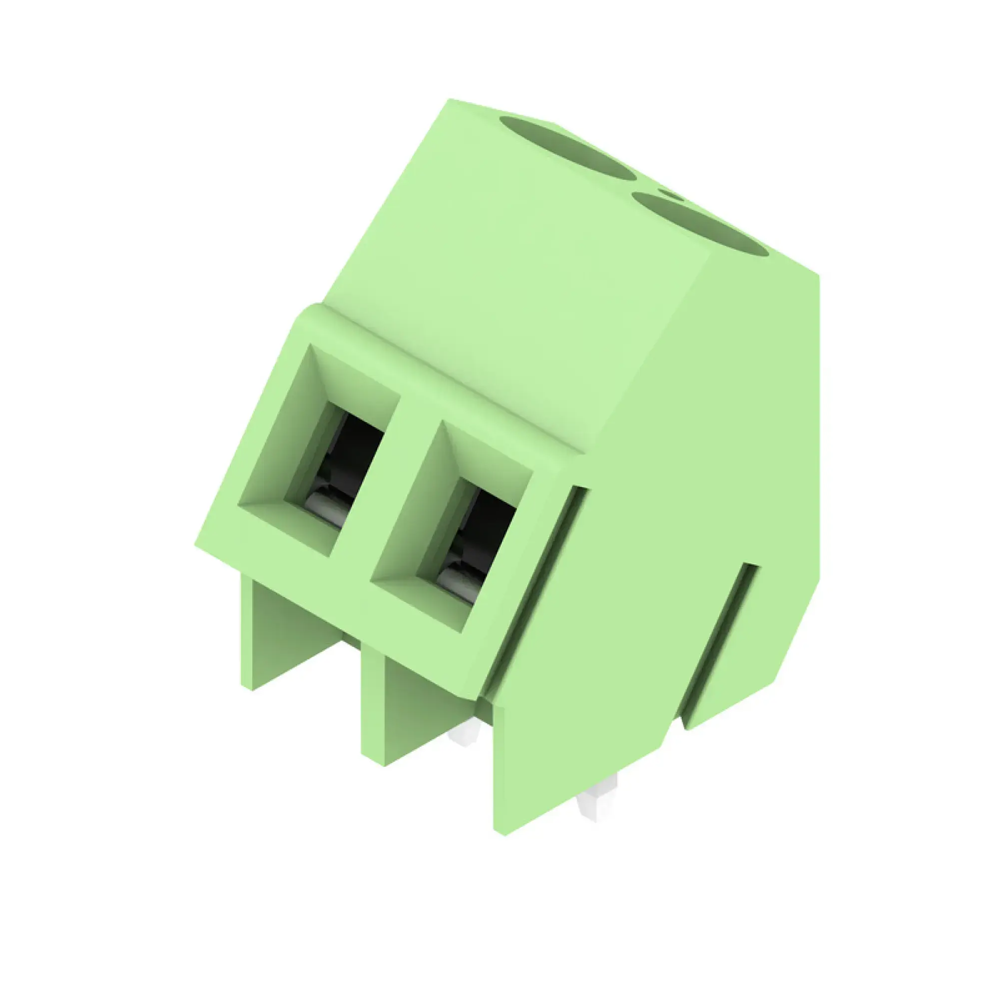 Weidmüller 1716180000 PCB terminal, 320 V, 17.5 A, Pitch in mm: 5.08, 2.5 mm², Number of poles: 2, Clamping yoke connection, THT solder connection, 135°, Box (img_001) Weidmüller 1716180000 PCB terminal, 320 V, 17.5 A, Pitch in mm: 5.08, 2.5 mm², Number of poles: 2, Clamping yoke connection, THT solder connection, 135°, Box (img_001)