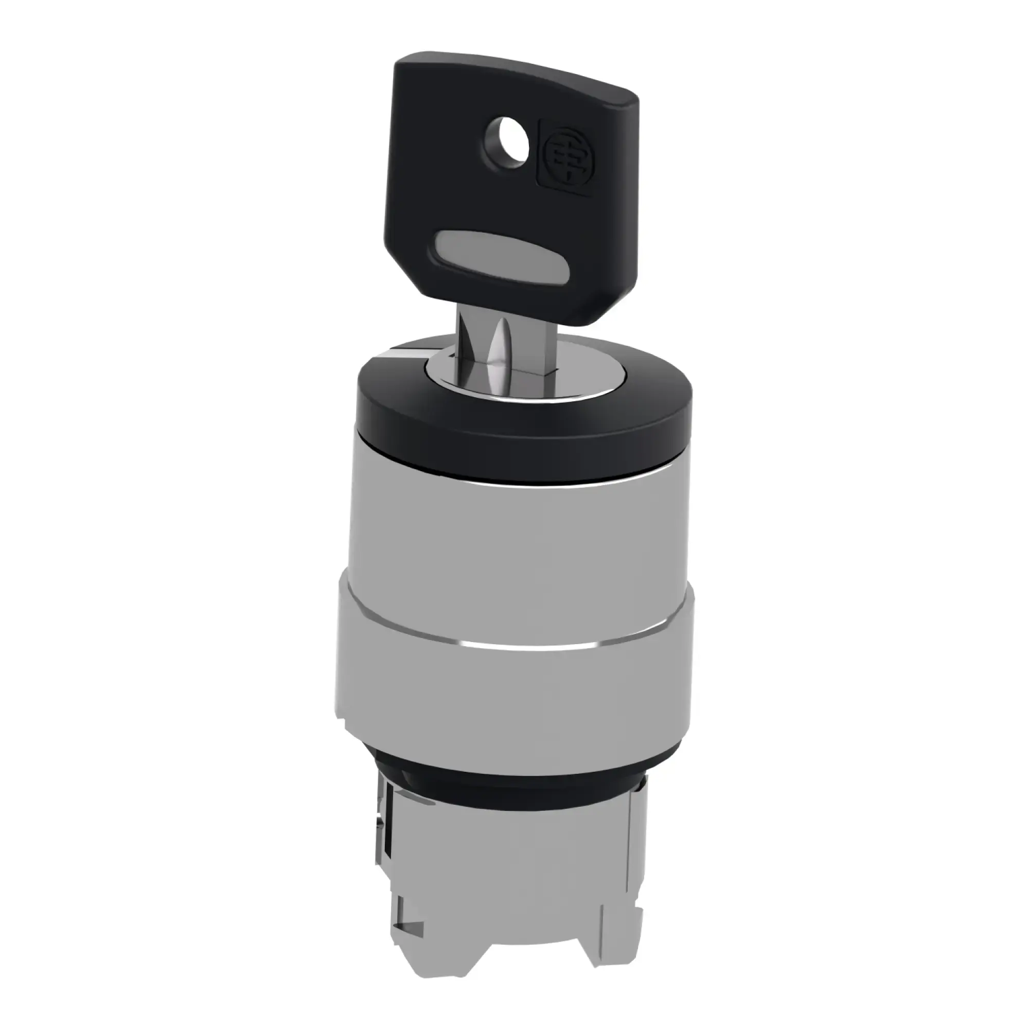 Schneider Electric ZB4BG2F034 Key switch, front element, Harmony XB4, metal, 22mm, black, 2 positions, locking, F034 (img_010)