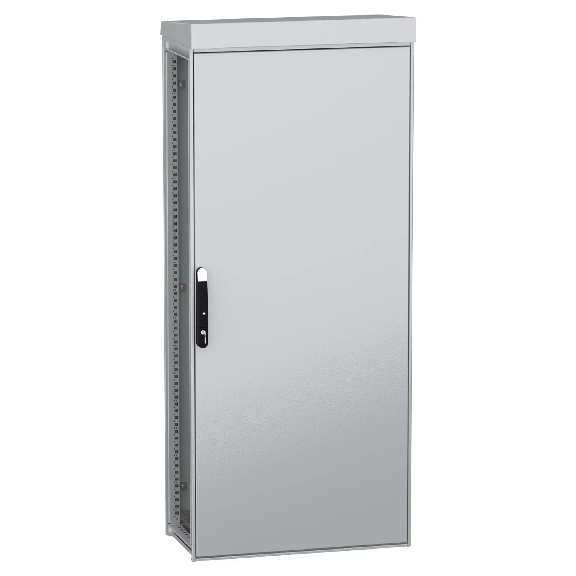 Schneider Electric NSYSFNHD18840 Modulares Standgehäuse für den Außenbereich, PanelSeT SFN, dekarbonisierter Stahl, 1800X800X400mm, IP55, RAL7035 (img_001)