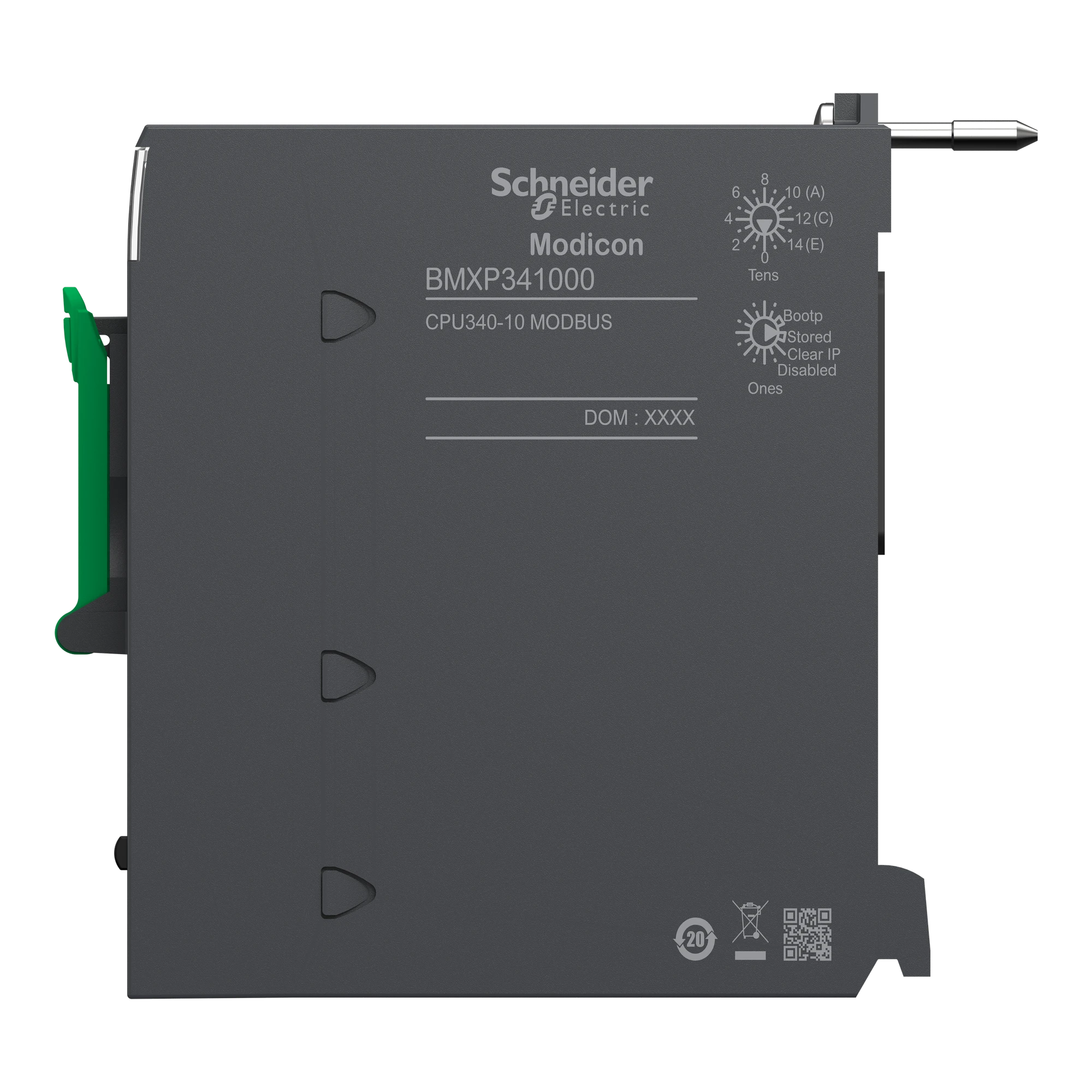 Schneider Electric BMXP341000 Modicon M340 CPU module, max. 512 digital + 128 analog I/O, Modbus (img_007) Schneider Electric BMXP341000 Modicon M340 CPU module, max. 512 digital + 128 analog I/O, Modbus (img_007)