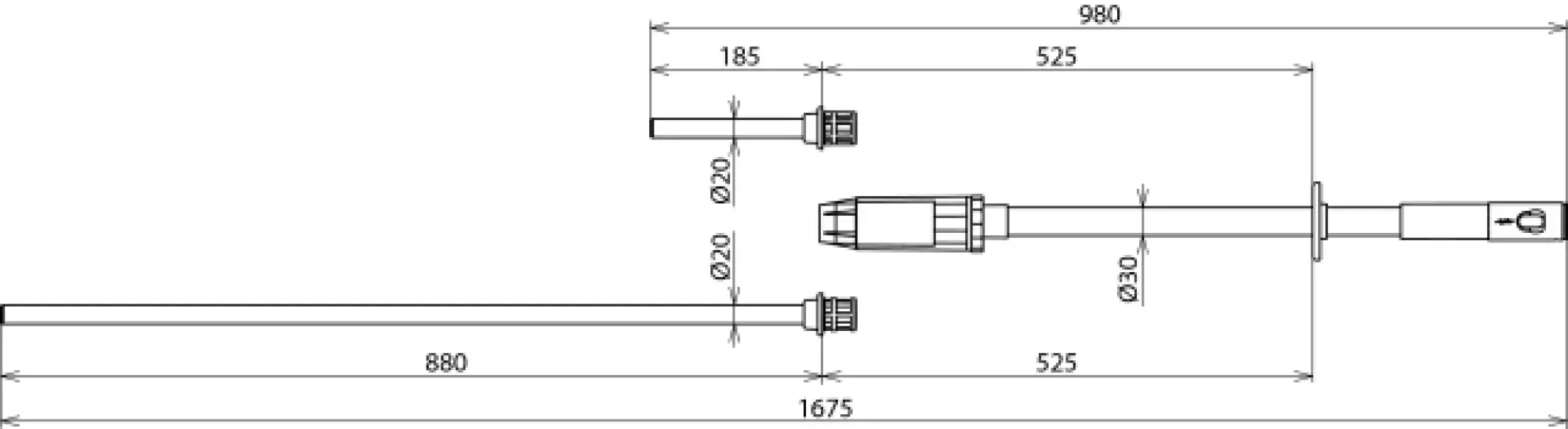 Dehn 767750 PHE III voltage detector 10...20kV 50Hz category S/L (img_002) Dehn 767750 PHE III voltage detector 10...20kV 50Hz category S/L (img_002)