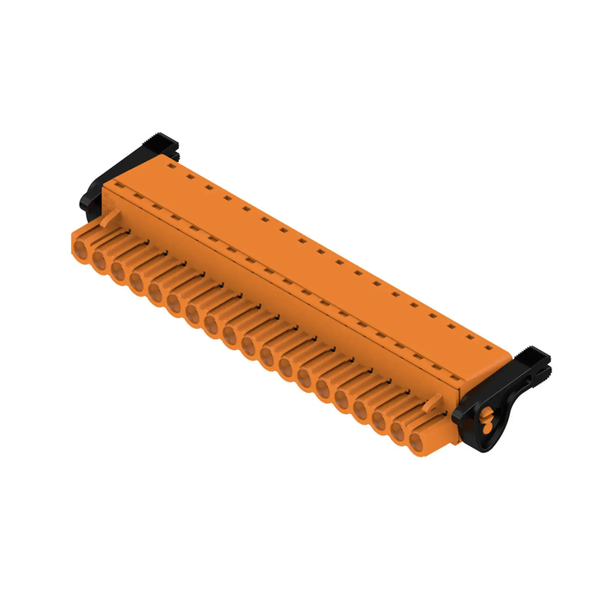 Weidmüller 1014560000 PCB connector (wire connection), 320 V, 24 A, Pitch in mm: 5.08, 3.31 mm², Number of poles: 19, PUSH IN with actuator, Box (img_001)
