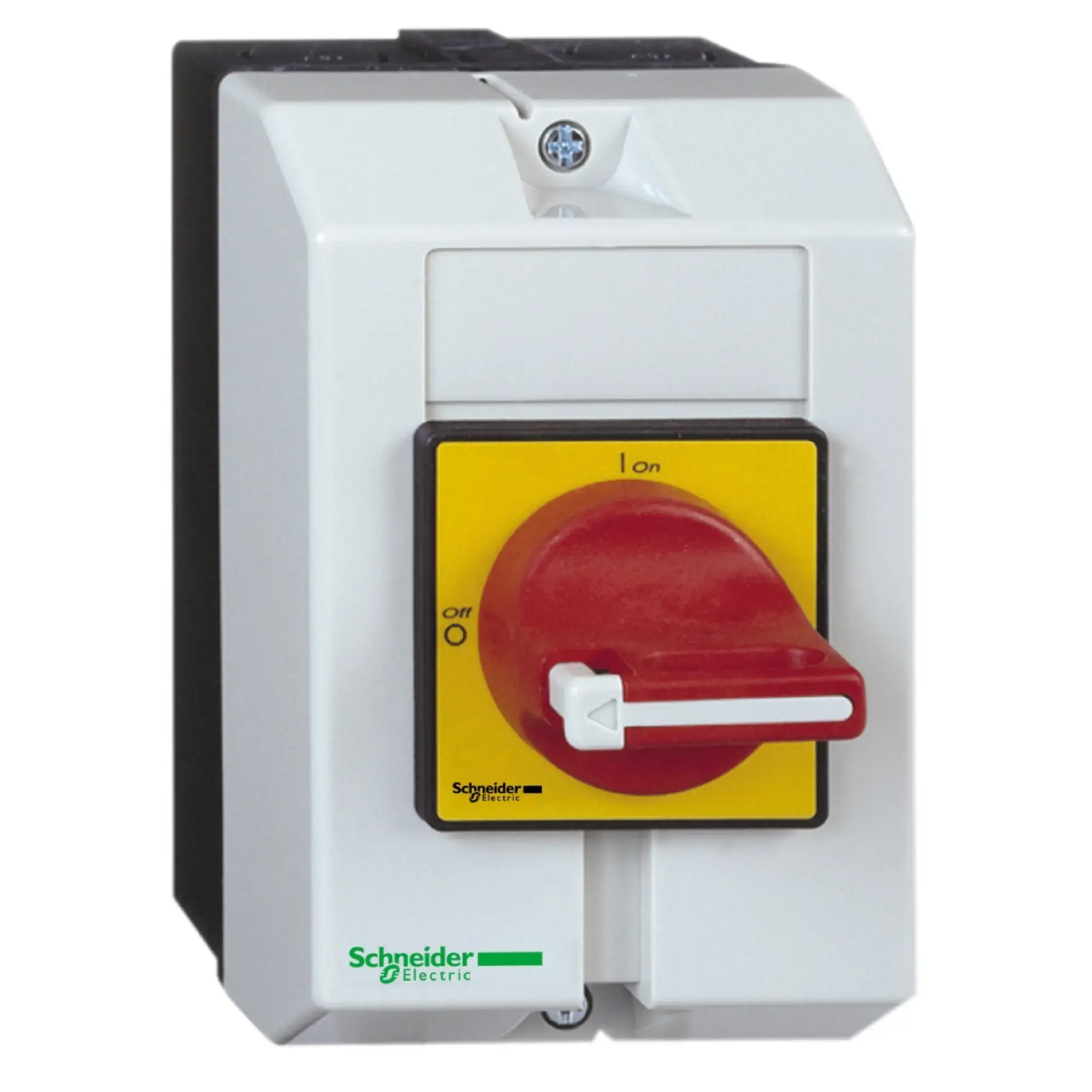 Schneider Electric VCF0GE Emergency Stop/Main Switch, 3p, 690V, 20A, +Surface Mounting Enclosure, Lockable Red Handle (img_002)