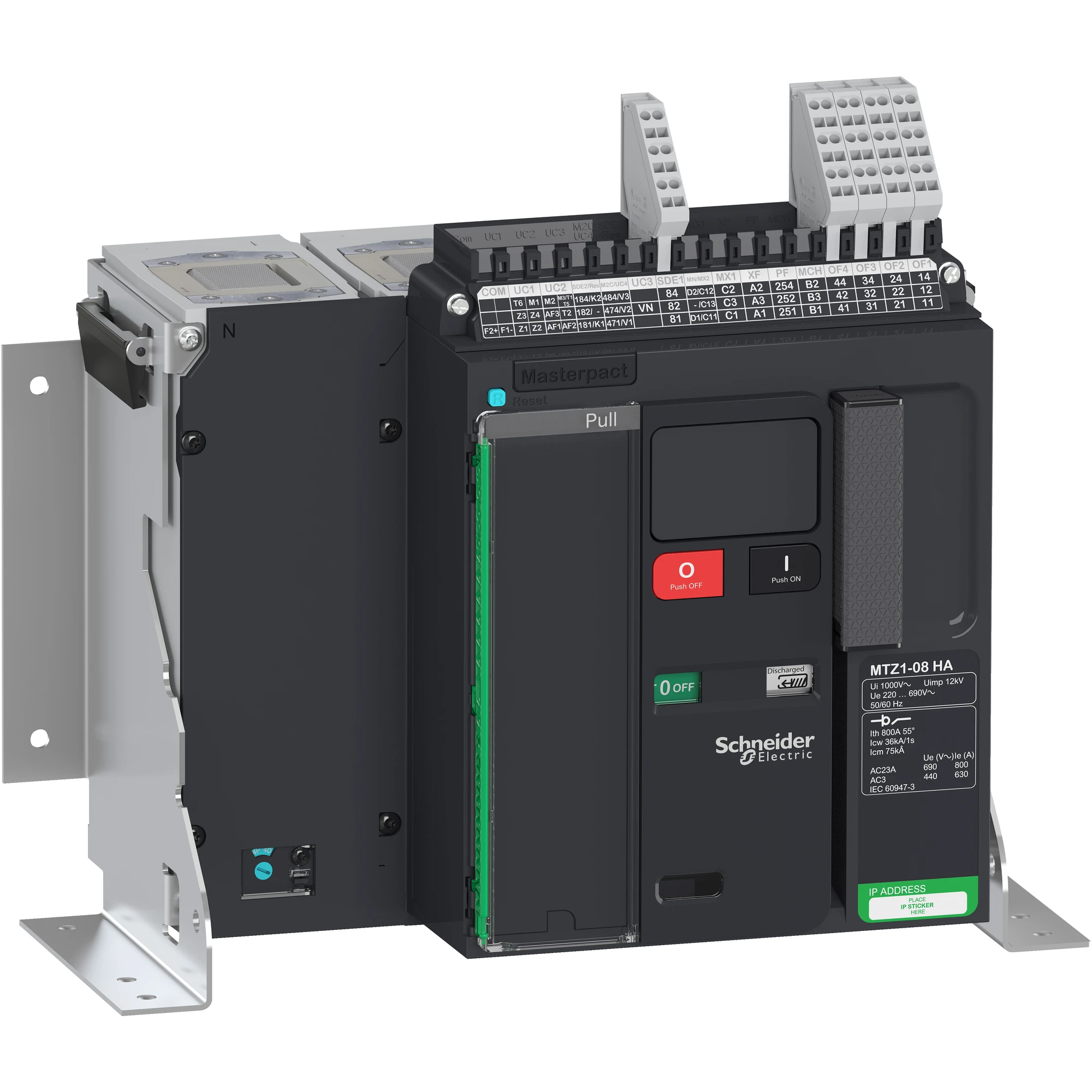 Schneider Electric LV847162 MasterPact MTZ1 800A HA Icm=60kA/690V 4P Disconnect Switch Fixed Mounting (img_001) Schneider Electric LV847162 MasterPact MTZ1 800A HA Icm=60kA/690V 4P Disconnect Switch Fixed Mounting (img_001)
