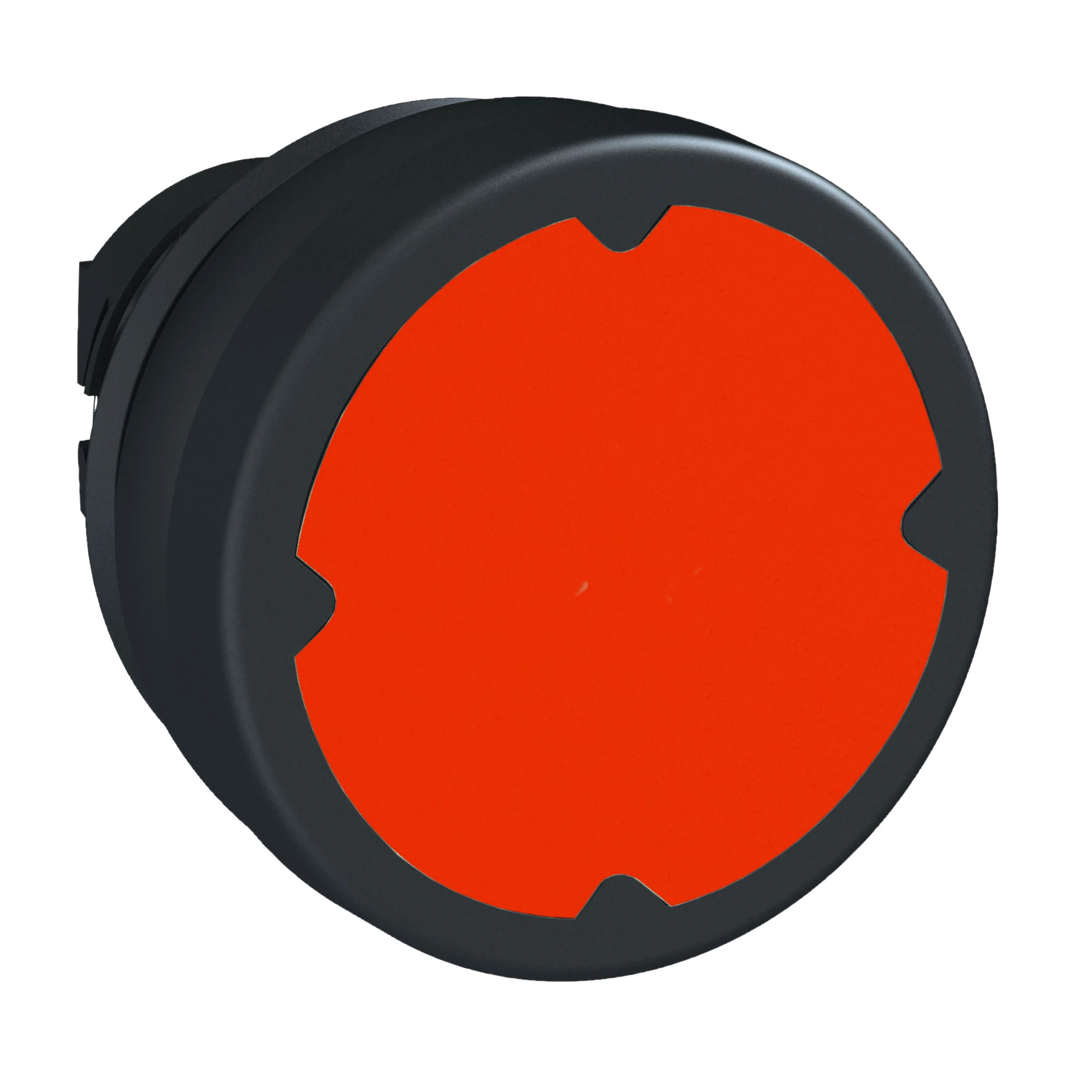 Schneider Electric ZB5AC480 Pushbutton, Front element, Harmony XB5, Plastic, 22mm, Red, Unlabeled, Momentary, For Harsh Environments (img_001)