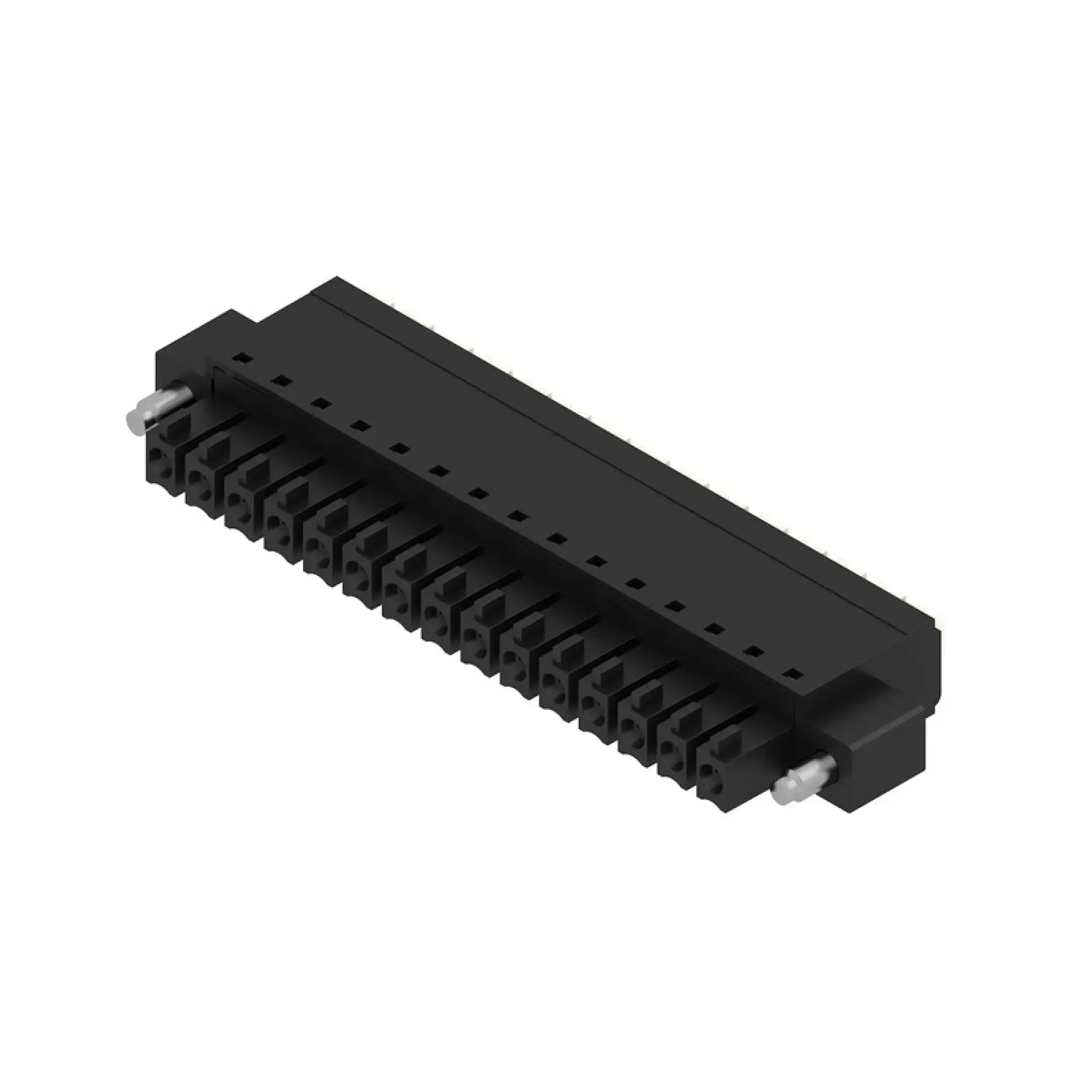 Weidmüller 1972030000 PCB connector (wire connection), 160 V, 17.5 A, Pitch in mm: 3.81, 1.5 mm², Number of poles: 15, PUSH IN with actuator, Box (img_001)