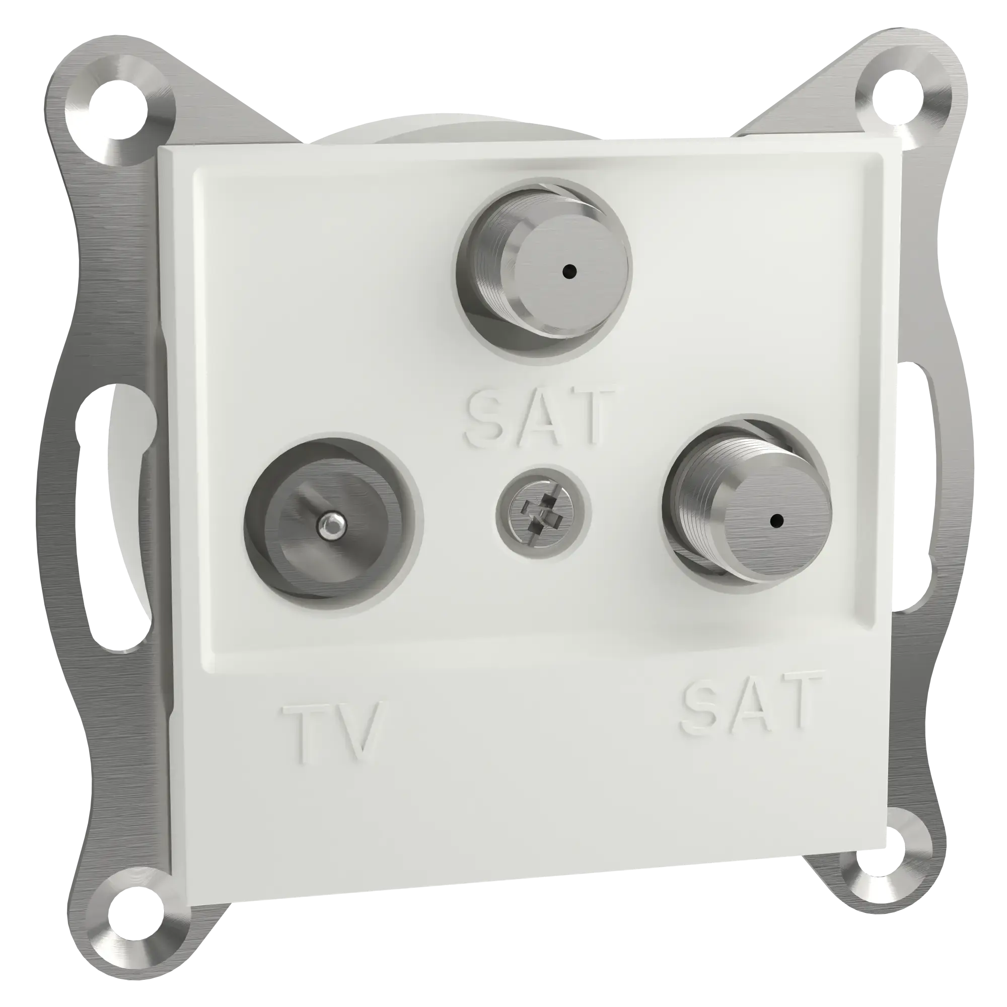 Schneider Electric EPH3670121D TV-SAT-SAT Terminal Socket 1dB flush-mounted, white, Asfora (img_002) Schneider Electric EPH3670121D TV-SAT-SAT Terminal Socket 1dB flush-mounted, white, Asfora (img_002)