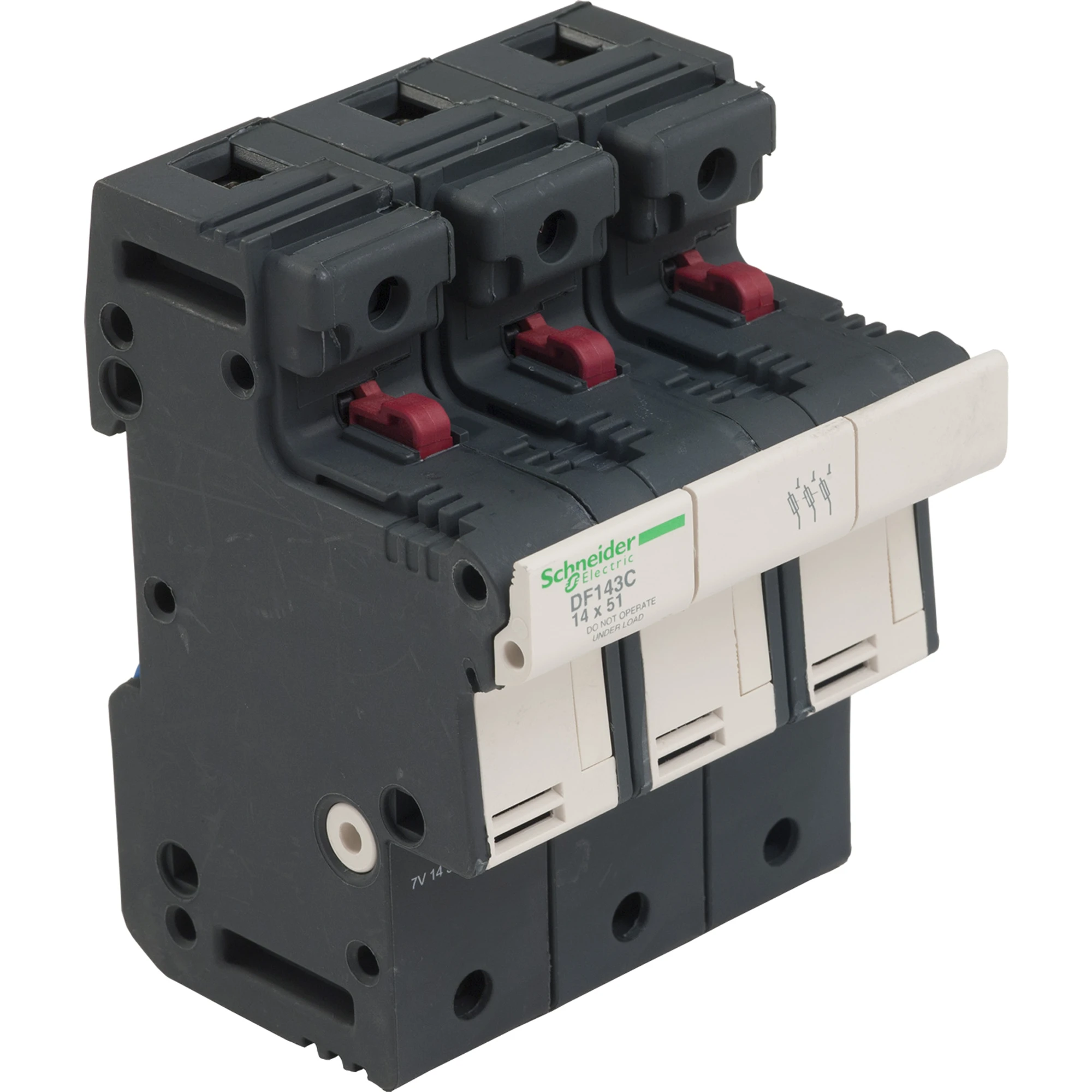 Schneider Electric DF143C Fuse holder TeSys 3p 50A, fuse size 14x51mm (img_001) Schneider Electric DF143C Fuse holder TeSys 3p 50A, fuse size 14x51mm (img_001)