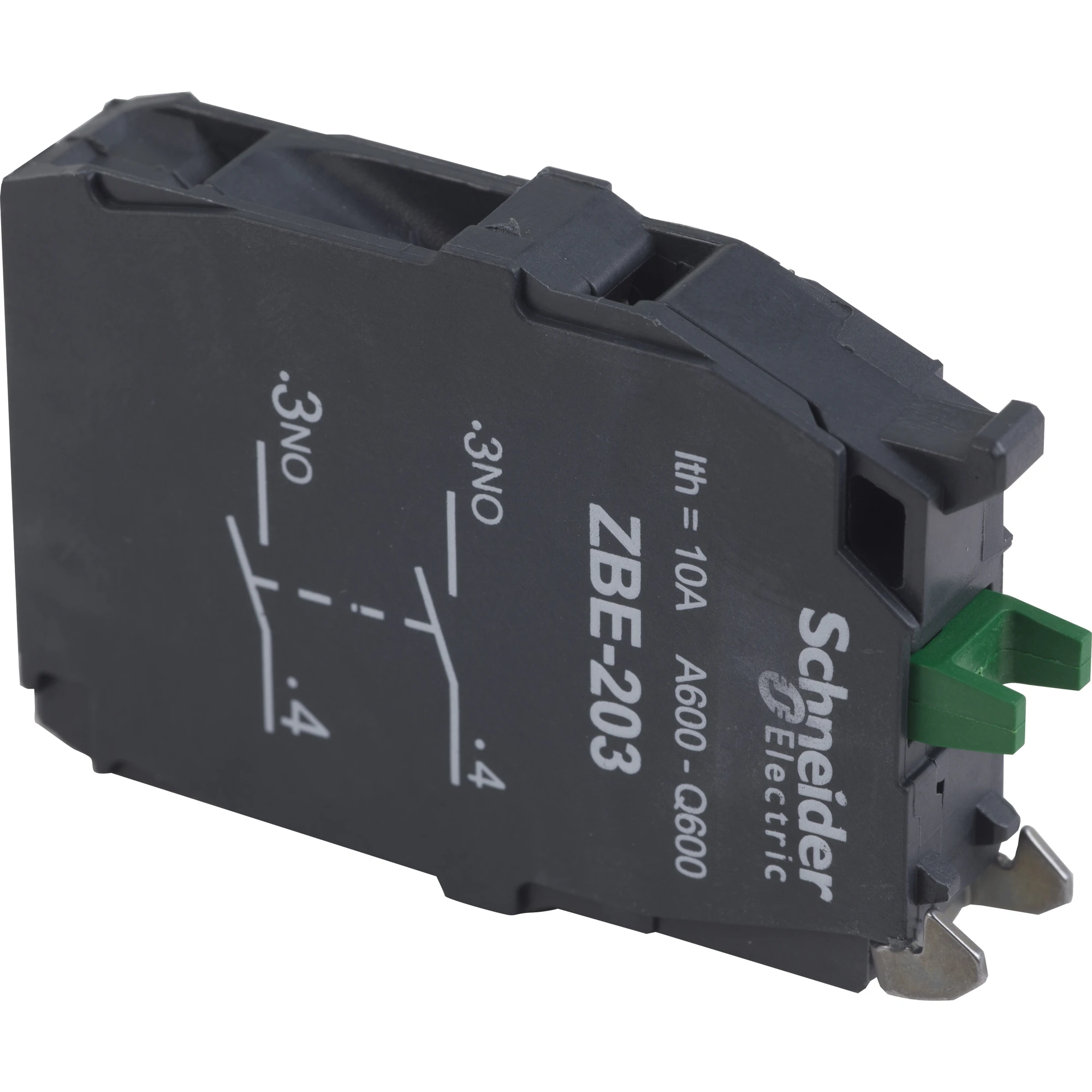 Schneider Electric ZBE203 Auxiliary Switch, Contact Block, Harmony XB4 and XB5, 22mm, 30mm, Screw Clamp, Double, 2NC (img_001) Schneider Electric ZBE203 Auxiliary Switch, Contact Block, Harmony XB4 and XB5, 22mm, 30mm, Screw Clamp, Double, 2NC (img_001)
