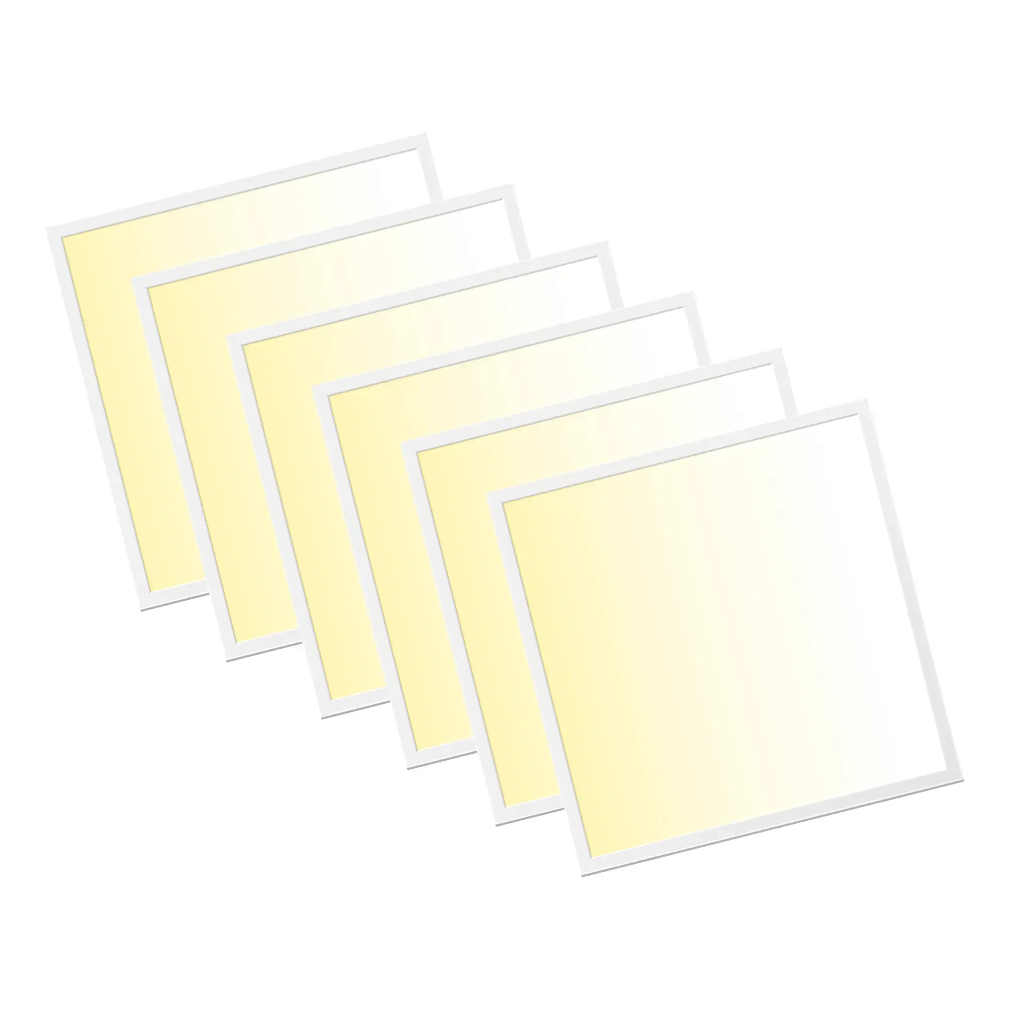 WSU Lights WS000003717-6 6-pack LED Panel, 60x60, warm white 3000K, 40W, 4400lm, UGR