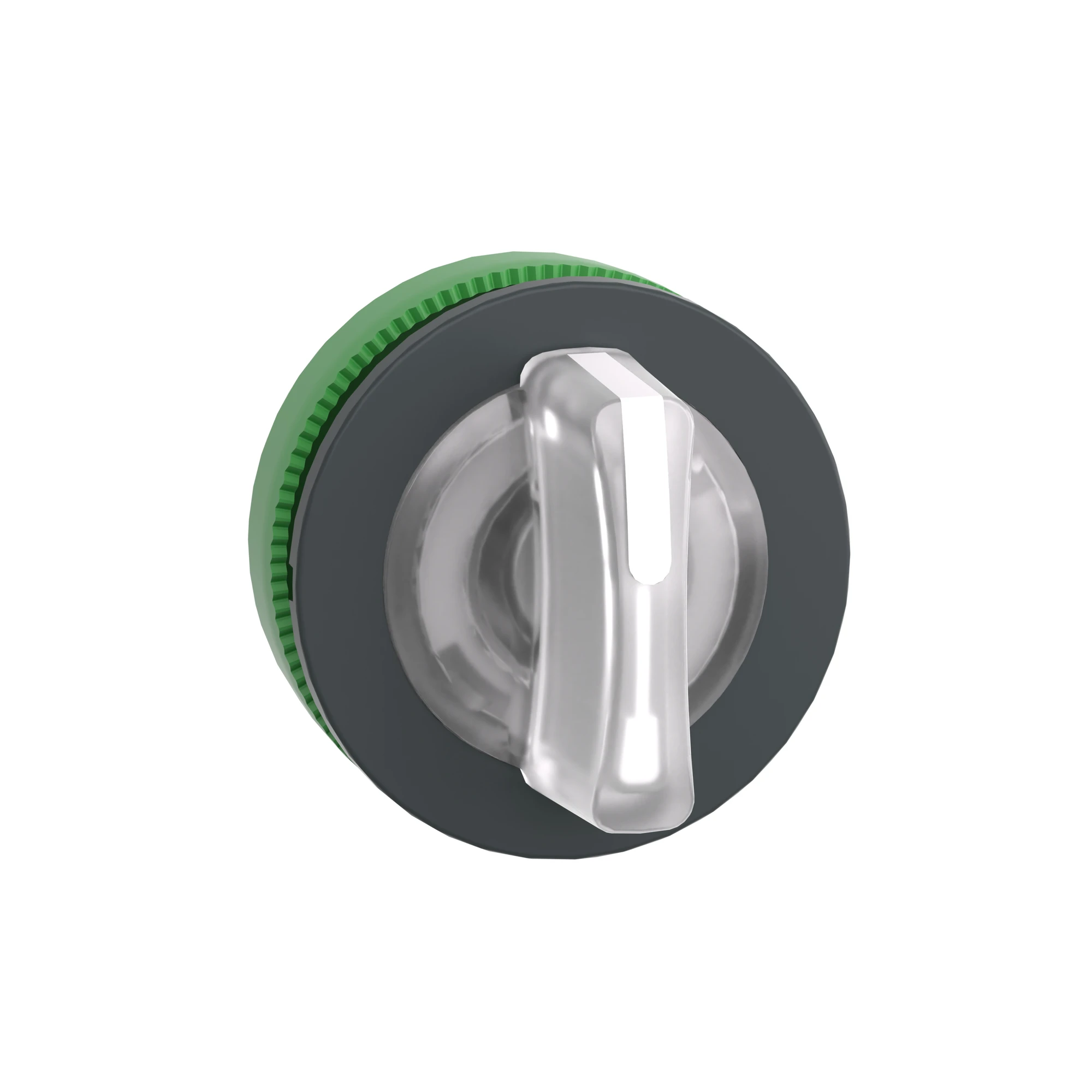 Schneider Electric ZB5FK1713 Illuminated Selector Switch, Front Element, Harmony XB5F, Plastic, 30mm, White, for Universal LED, 3 Positions, Momentary Left (img_003)