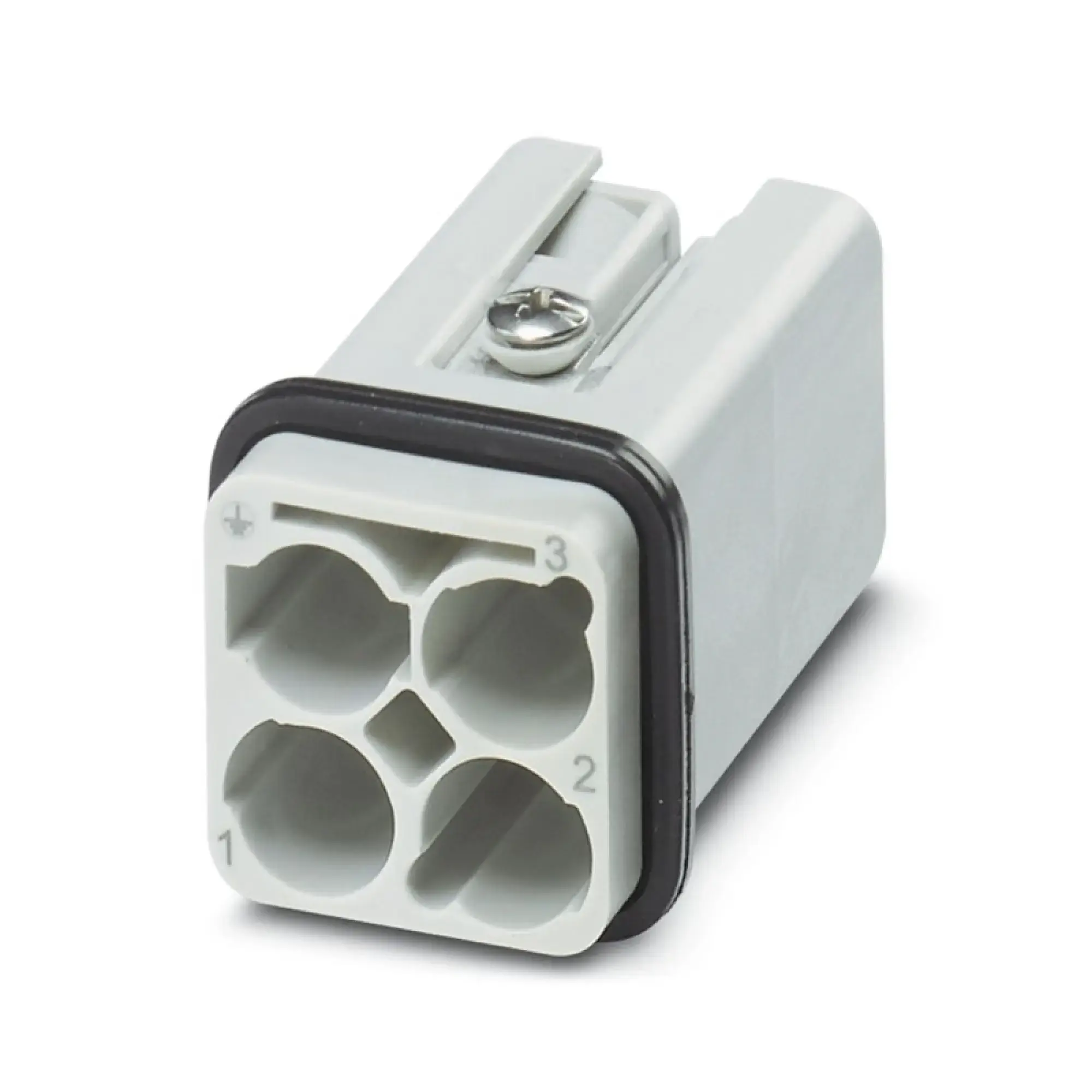 Weidmüller 3103520000 Module insert for industrial connector, 400 V, 40 A, Number of poles: 3, Crimp contact, Male, Required plug-in slots: (img_001)