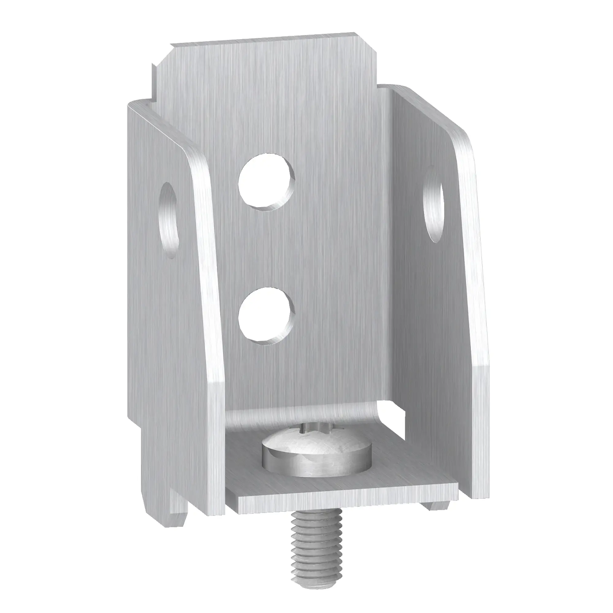 Schneider Electric NSYMFB Spacial SF/SM mounting rail holder, M6 tapping screws, pack of 4 (img_002)