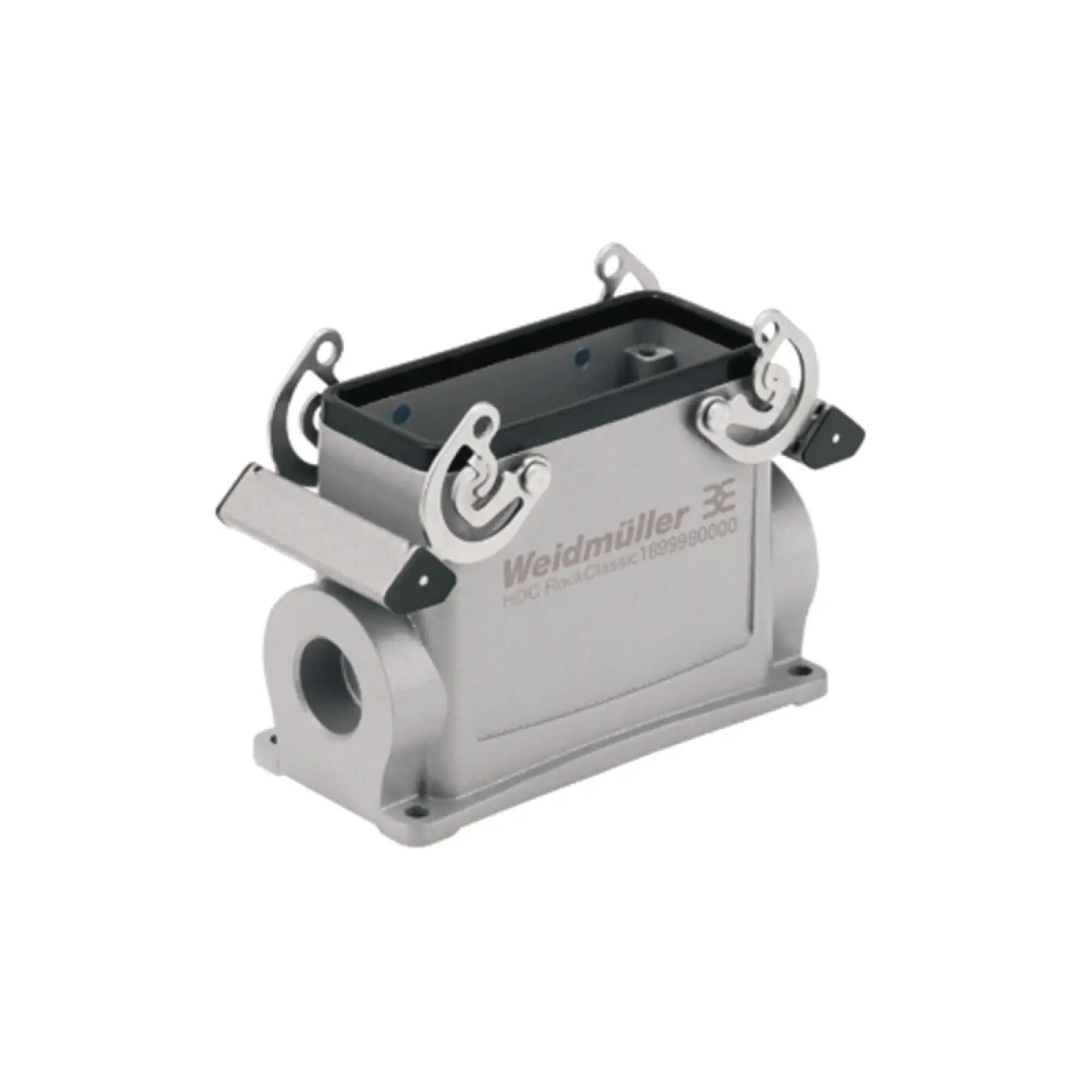 Weidmüller 1656720000 Housing (industry plug-in connectors), Base housing, Side-locking clamp on lower side, Size: 6, IP65 (in plugged condition) (img_001) Weidmüller 1656720000 Housing (industry plug-in connectors), Base housing, Side-locking clamp on lower side, Size: 6, IP65 (in plugged condition) (img_001)