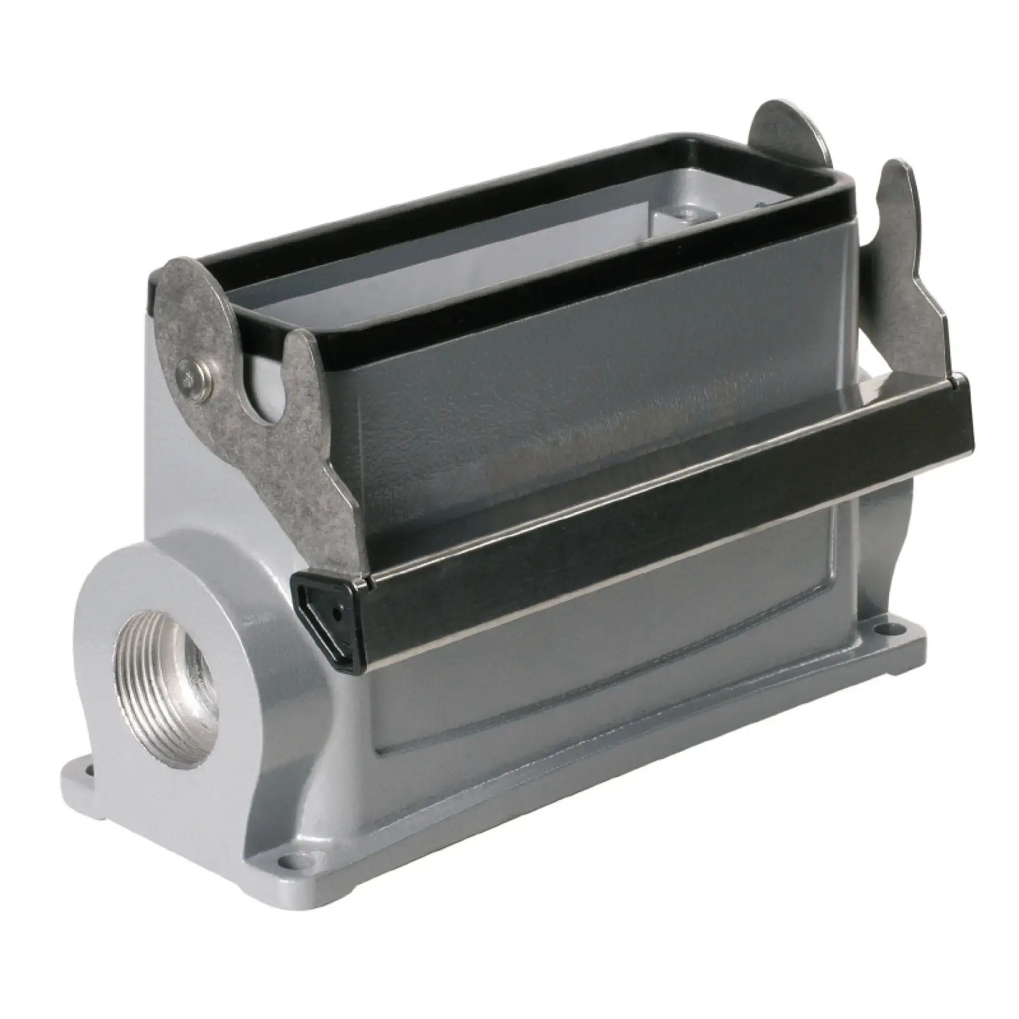 Weidmüller 1904490000 Housing (industry plug-in connectors), Base housing, End-locking clamp, lower side, Size: 8, IP65 (in plugged condition) (img_001)