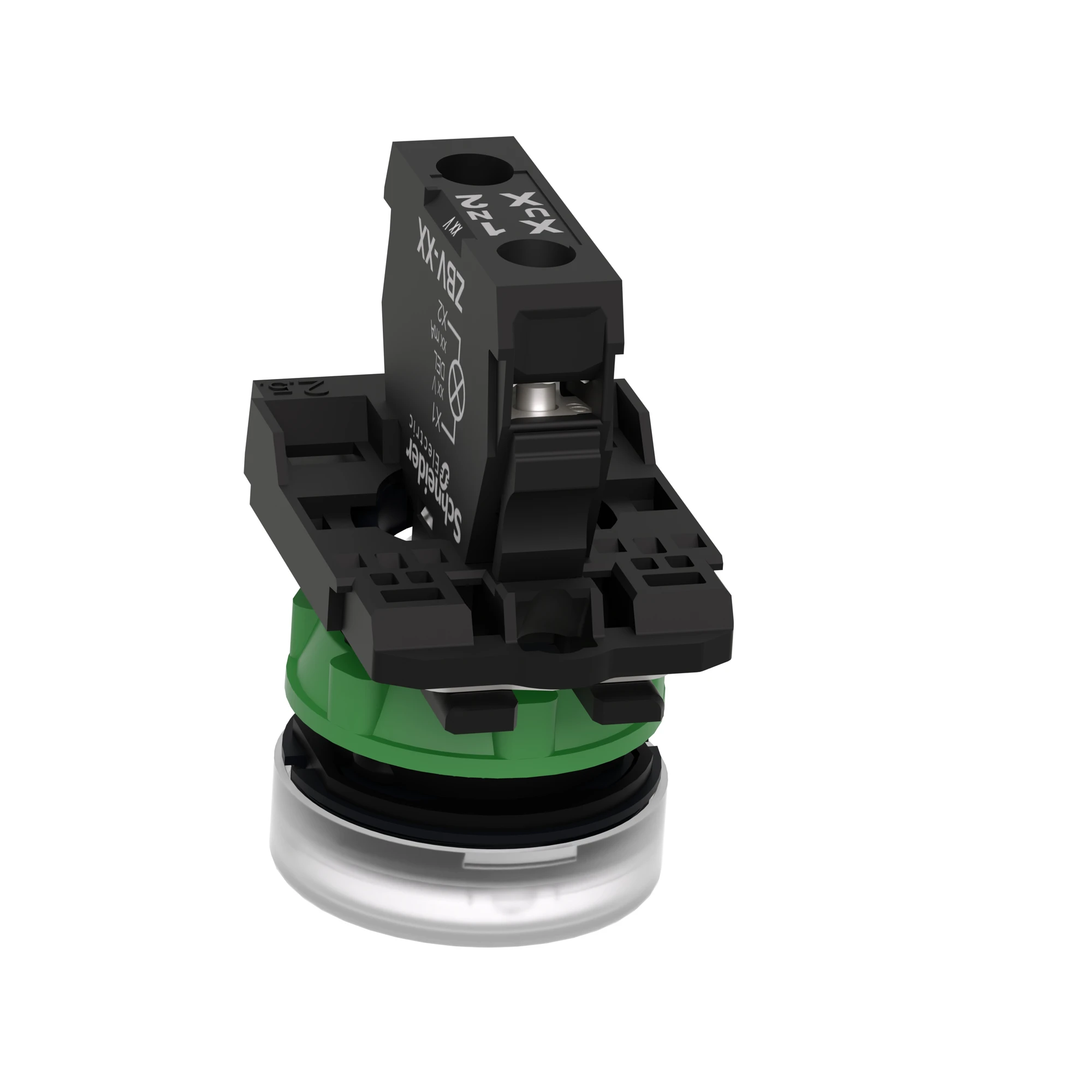 Schneider Electric XB5AVM1 Indicator light, Harmony XB5, plastic, white, 22mm, universal LED, smooth dome, 230-240V AC (img_008) Schneider Electric XB5AVM1 Indicator light, Harmony XB5, plastic, white, 22mm, universal LED, smooth dome, 230-240V AC (img_008)