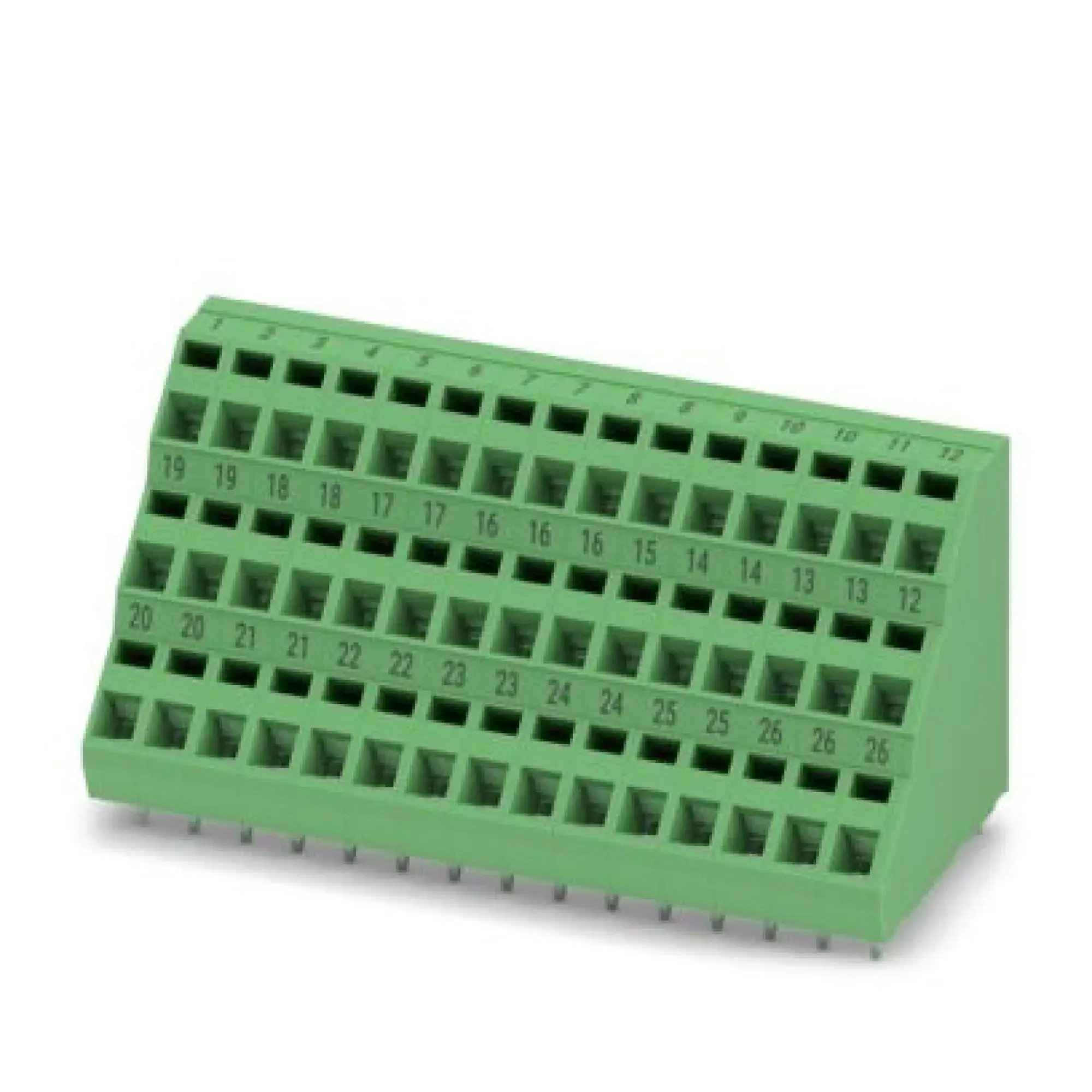 Phoenix Contact 1106216 PCB terminal block ZFK3DSA 1,5-5,08-15 BD:1-26 (img_001) Phoenix Contact 1106216 PCB terminal block ZFK3DSA 1,5-5,08-15 BD:1-26 (img_001)