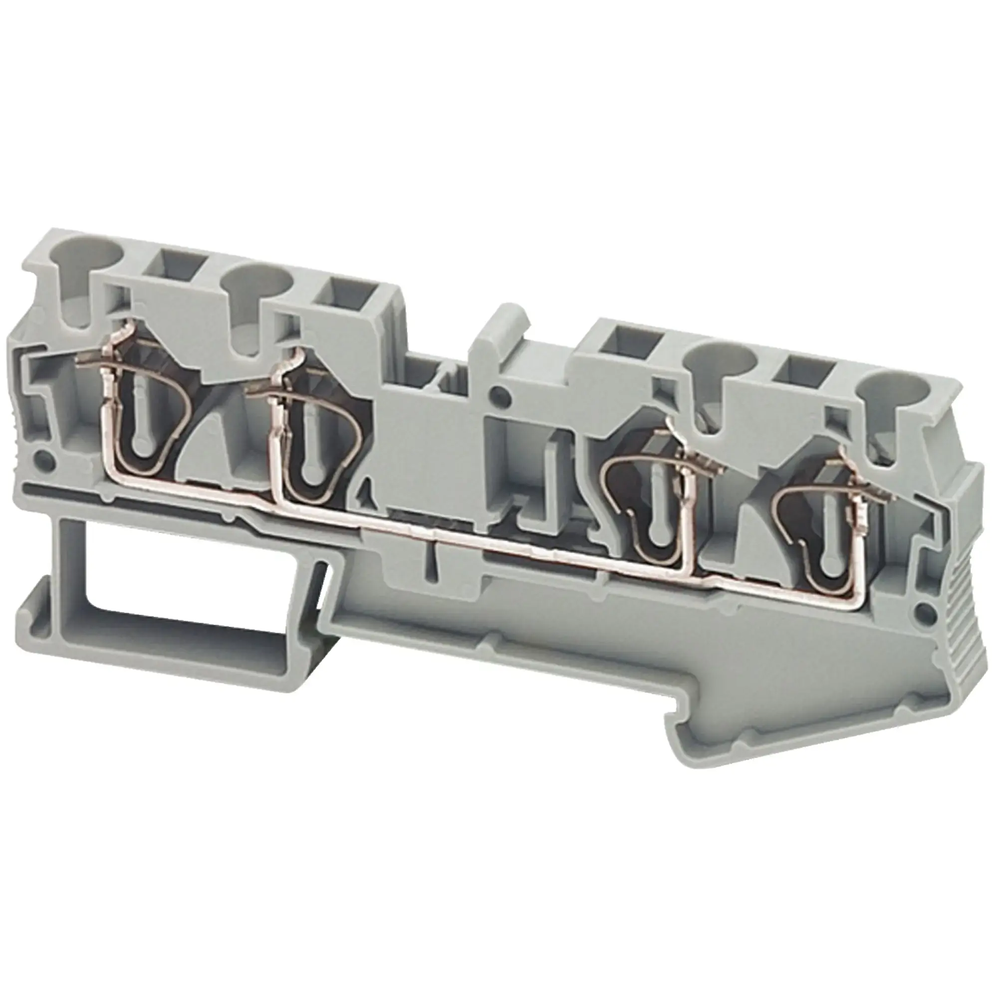 Schneider Electric NSYTRR44 Linergy Terminal Block for Distribution, 4mm2, 32A, 1 Level, 2x2, Spring, Grey (img_002) Schneider Electric NSYTRR44 Linergy Terminal Block for Distribution, 4mm2, 32A, 1 Level, 2x2, Spring, Grey (img_002)