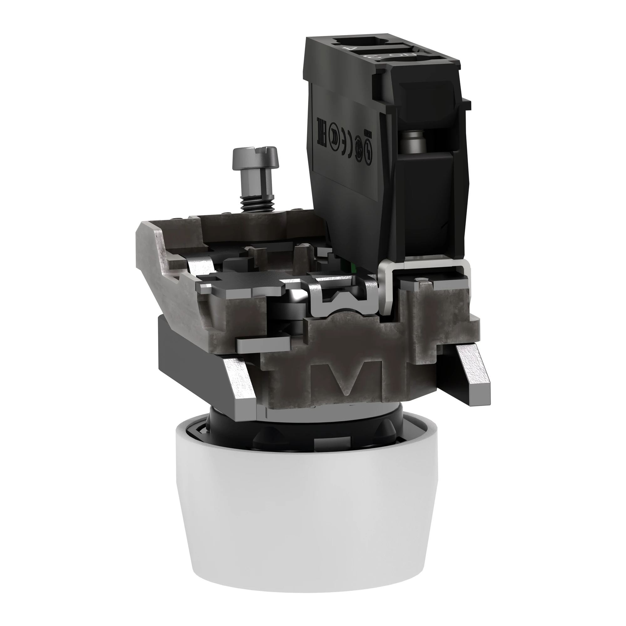 Schneider Electric XB4BPS11EX Push Button, Harmony XB4, Metal, 22mm, White, Momentary, with Protective Cover, 1S, ATEX (img_005) Schneider Electric XB4BPS11EX Push Button, Harmony XB4, Metal, 22mm, White, Momentary, with Protective Cover, 1S, ATEX (img_005)