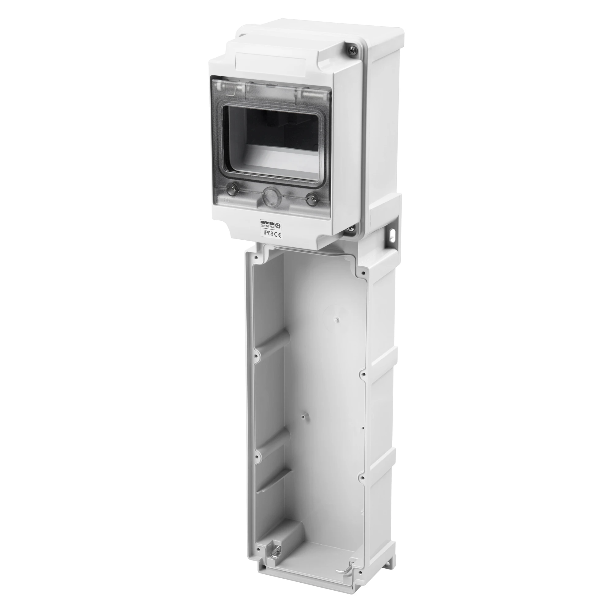 GEWISS GW66784 IEC Leergehaeuse Aufputz fuer 1 Steckdose schaltbar/Sicherung 63A 6TE IP66 (img_001) GEWISS GW66784 IEC Leergehaeuse Aufputz fuer 1 Steckdose schaltbar/Sicherung 63A 6TE IP66 (img_001)