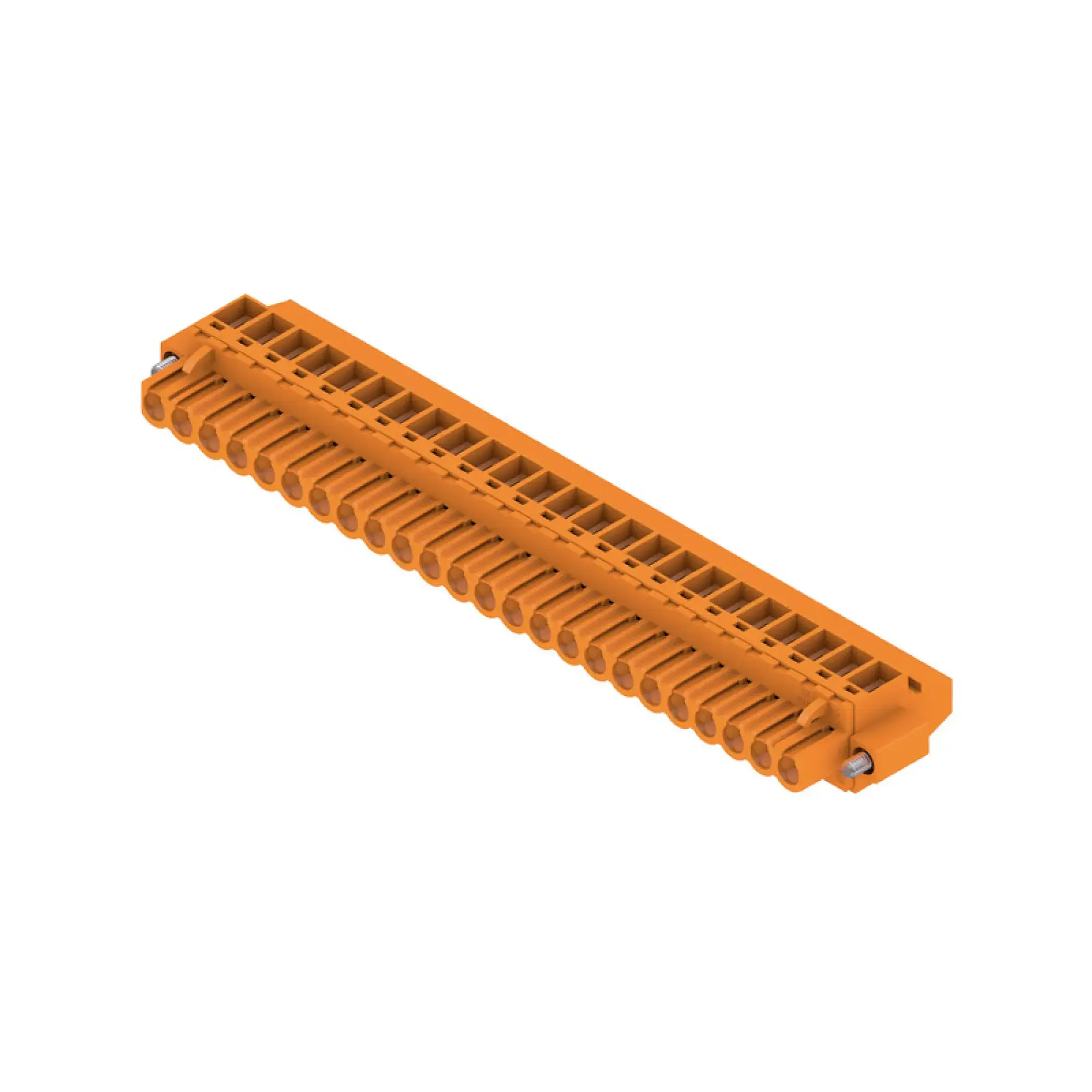 Weidmüller 1959200000 PCB connector (wire connection), 320 V, 23 A, Pitch in mm: 5.00, 4 mm², Number of poles: 24, Clamping yoke connection, Box (img_001)