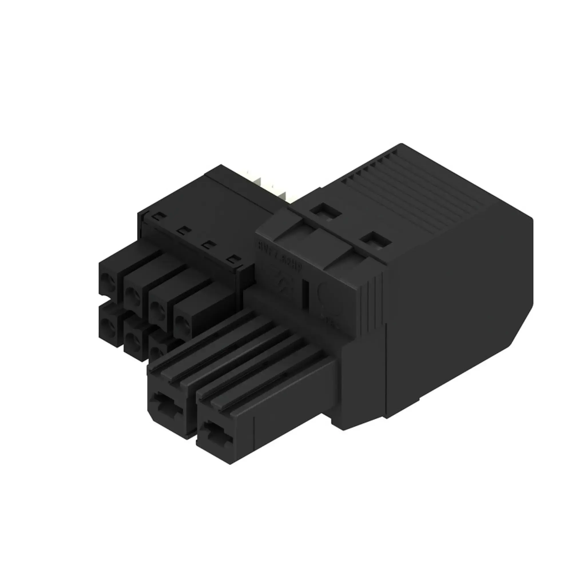 Weidmüller 1156440000 Hybrid connector (wire connection), 7.62 mm, Number of poles: 2, PUSH IN with actuator, PUSH IN without actuator (img_001) Weidmüller 1156440000 Hybrid connector (wire connection), 7.62 mm, Number of poles: 2, PUSH IN with actuator, PUSH IN without actuator (img_001)