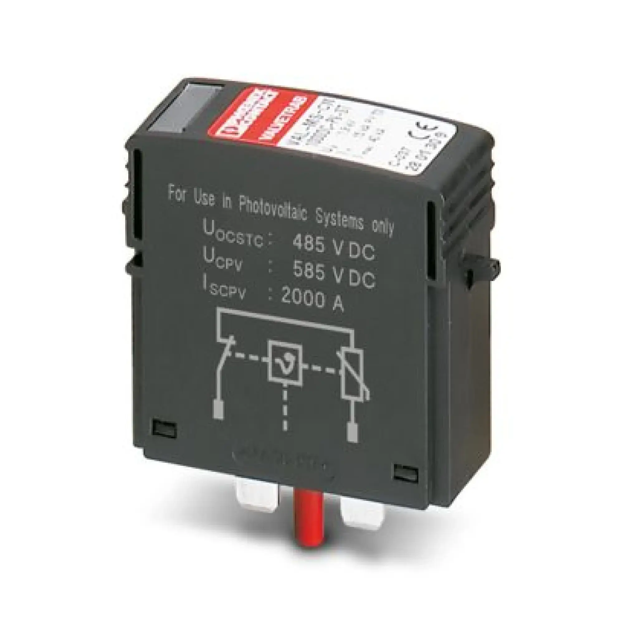 Phoenix Contact 2800624 Type 2 surge protection plug VAL-MS 1000DC-PV-ST (img_001)